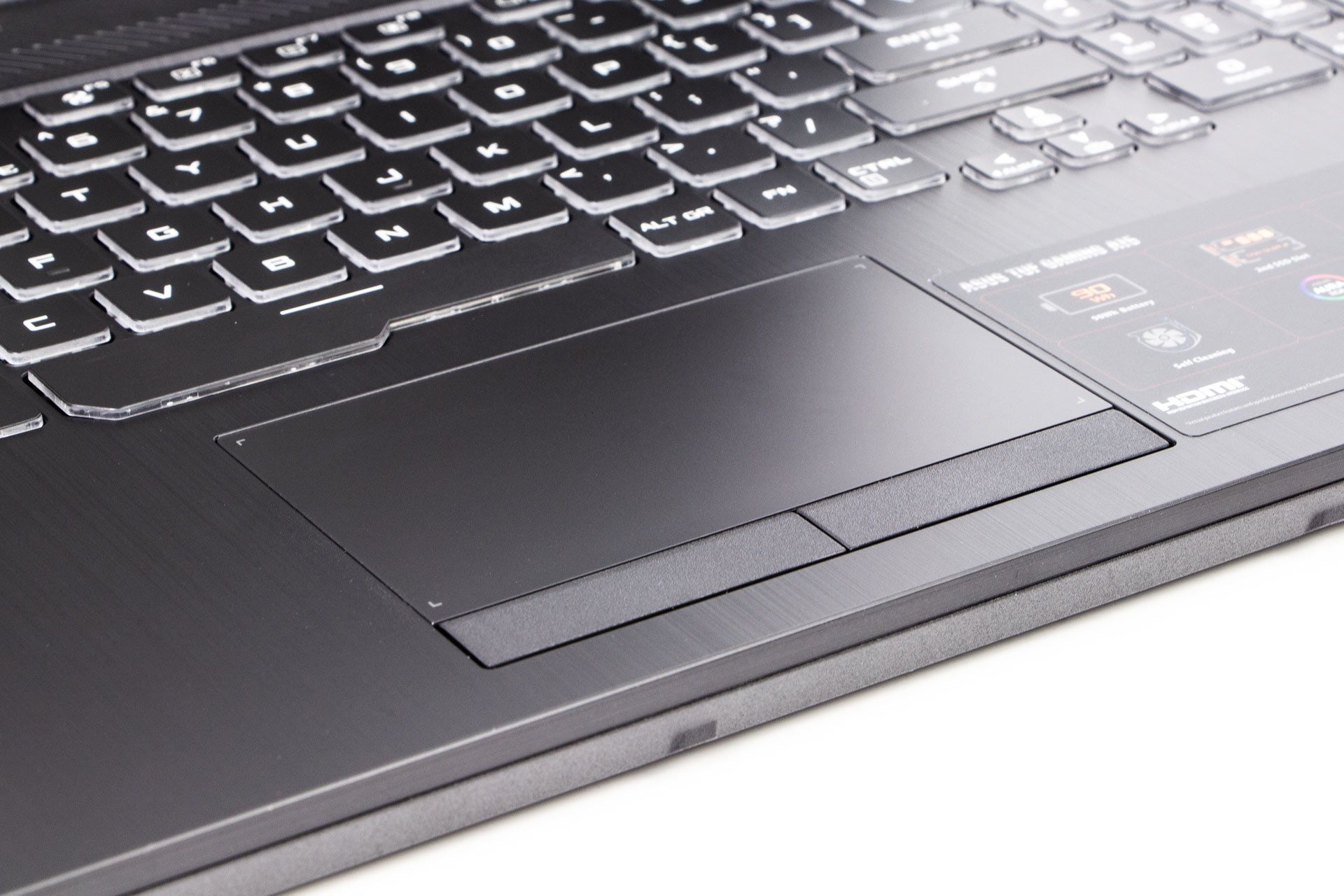 ASUS TUF Gaming A15 - touchpad