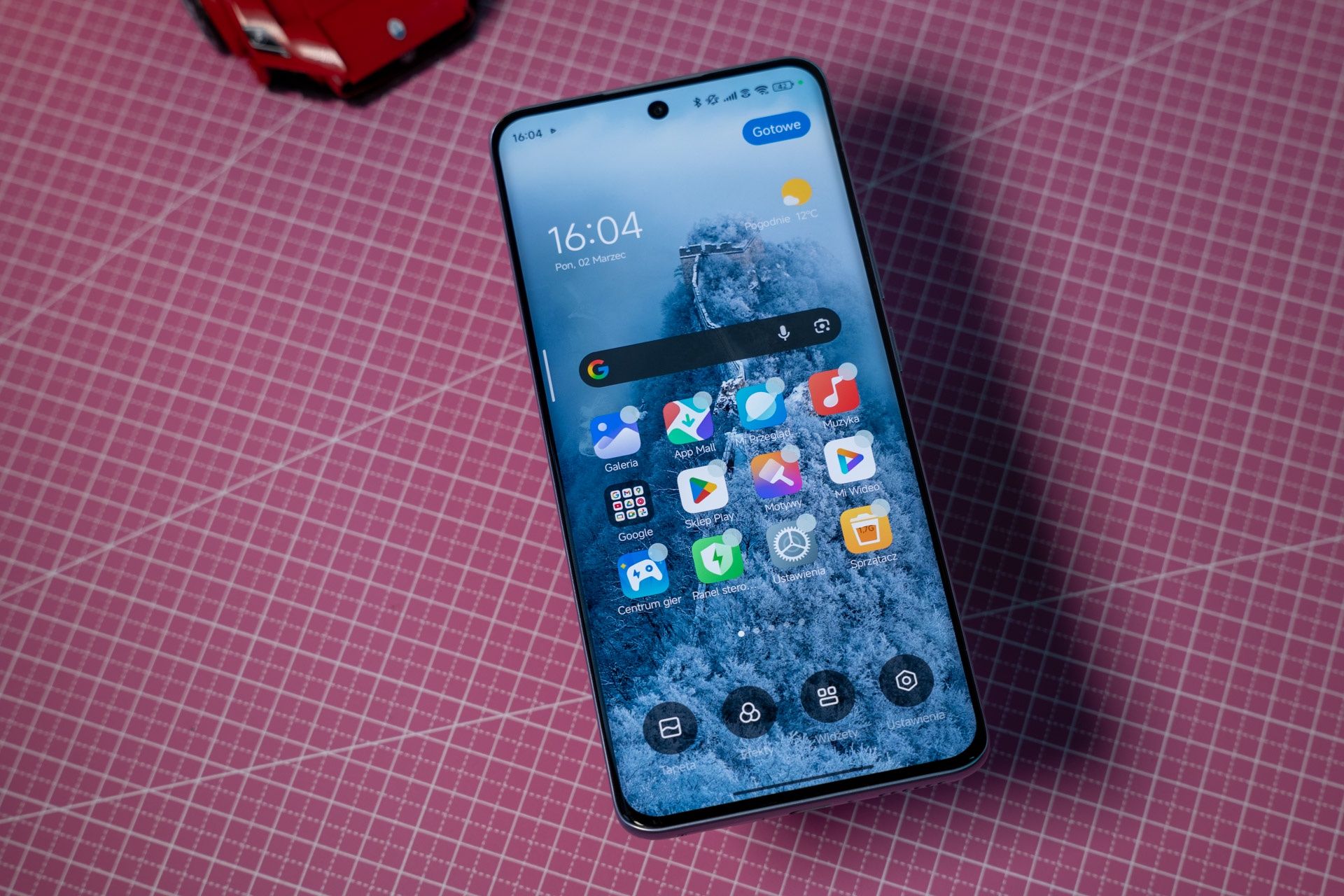 Personalizacja pulpitu Xiaomi