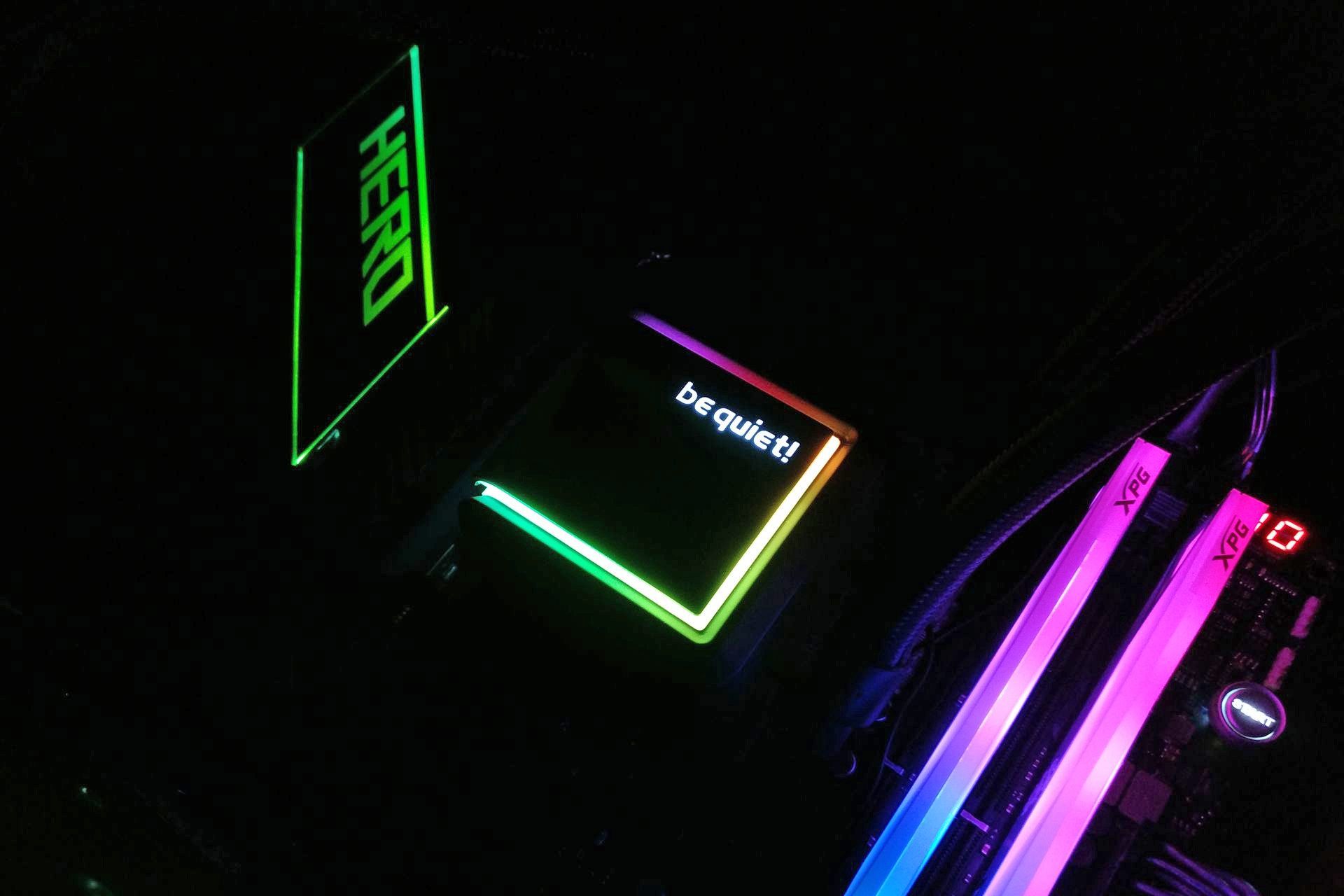 be quiet! Silent Loop 2 280 - podświetlenie LED