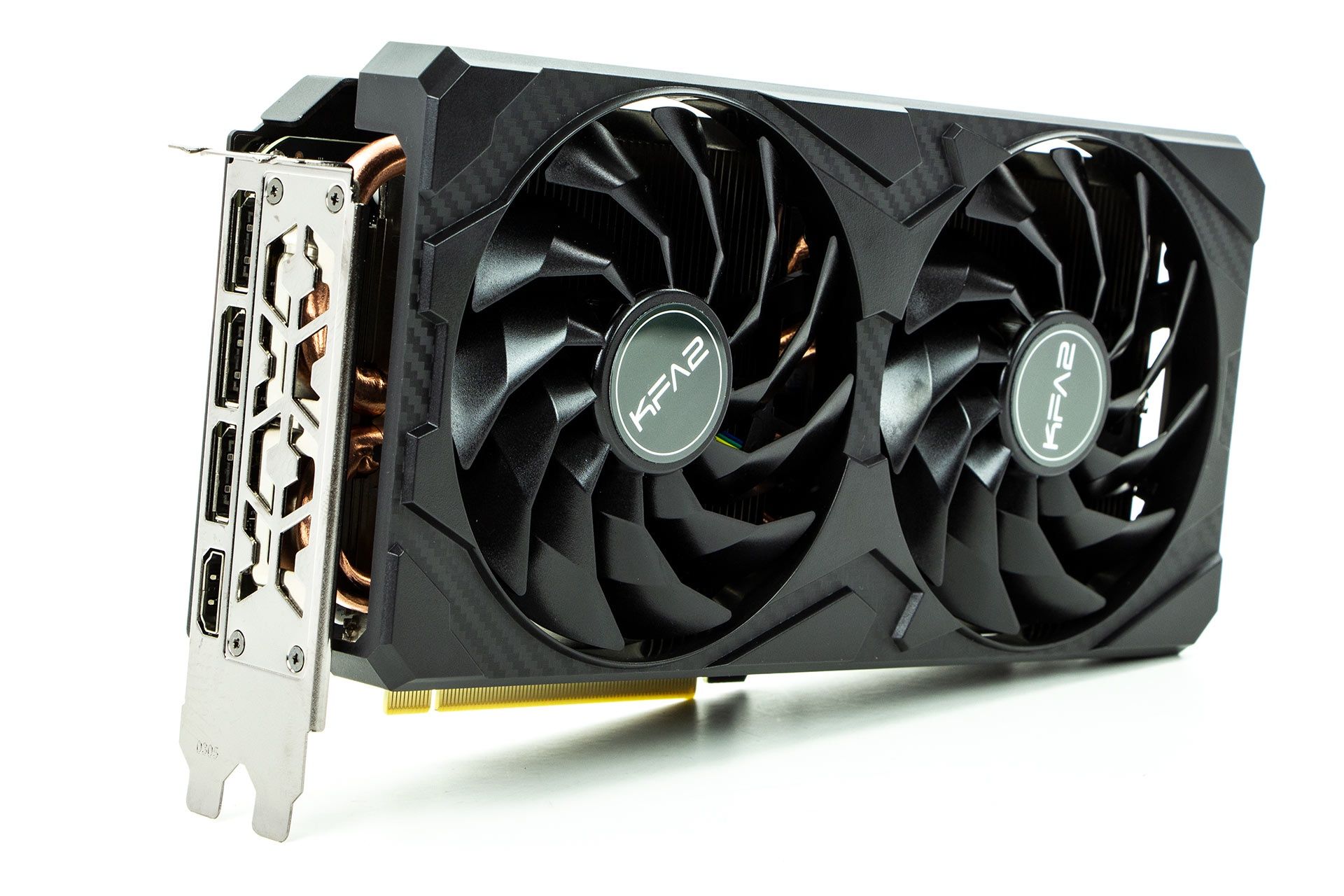 KFA2 GeForce RTX 3060 Ti 8 GB GDDR6X - z profilu