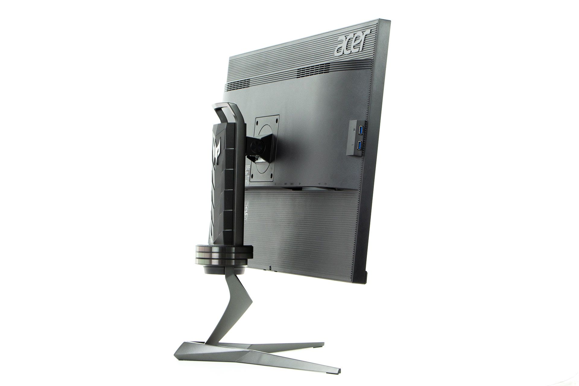 Acer Predator XB323U - z profilu od tyłu