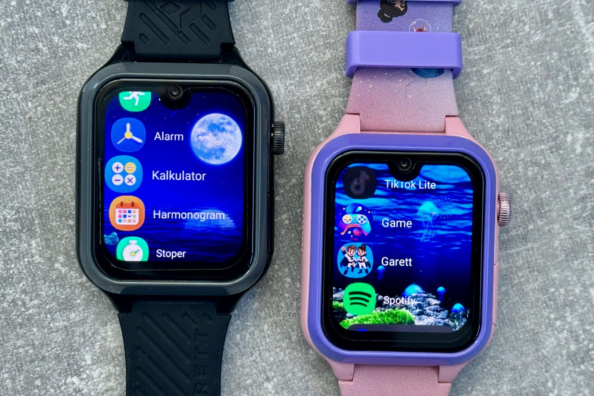 Garett Kids ESSA 2 AI 4G - menu