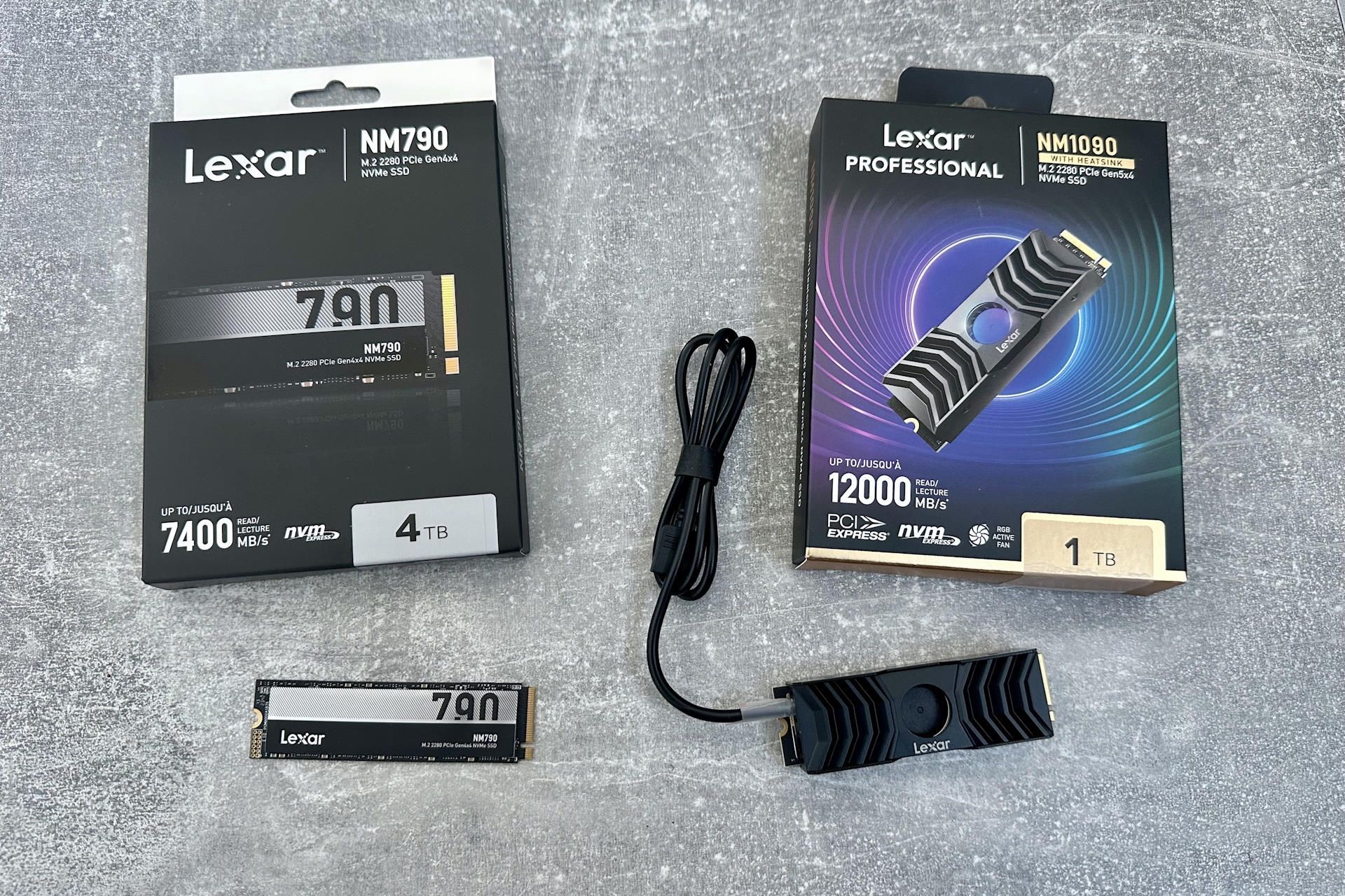 Lexar NM1090 i Lexar NM790