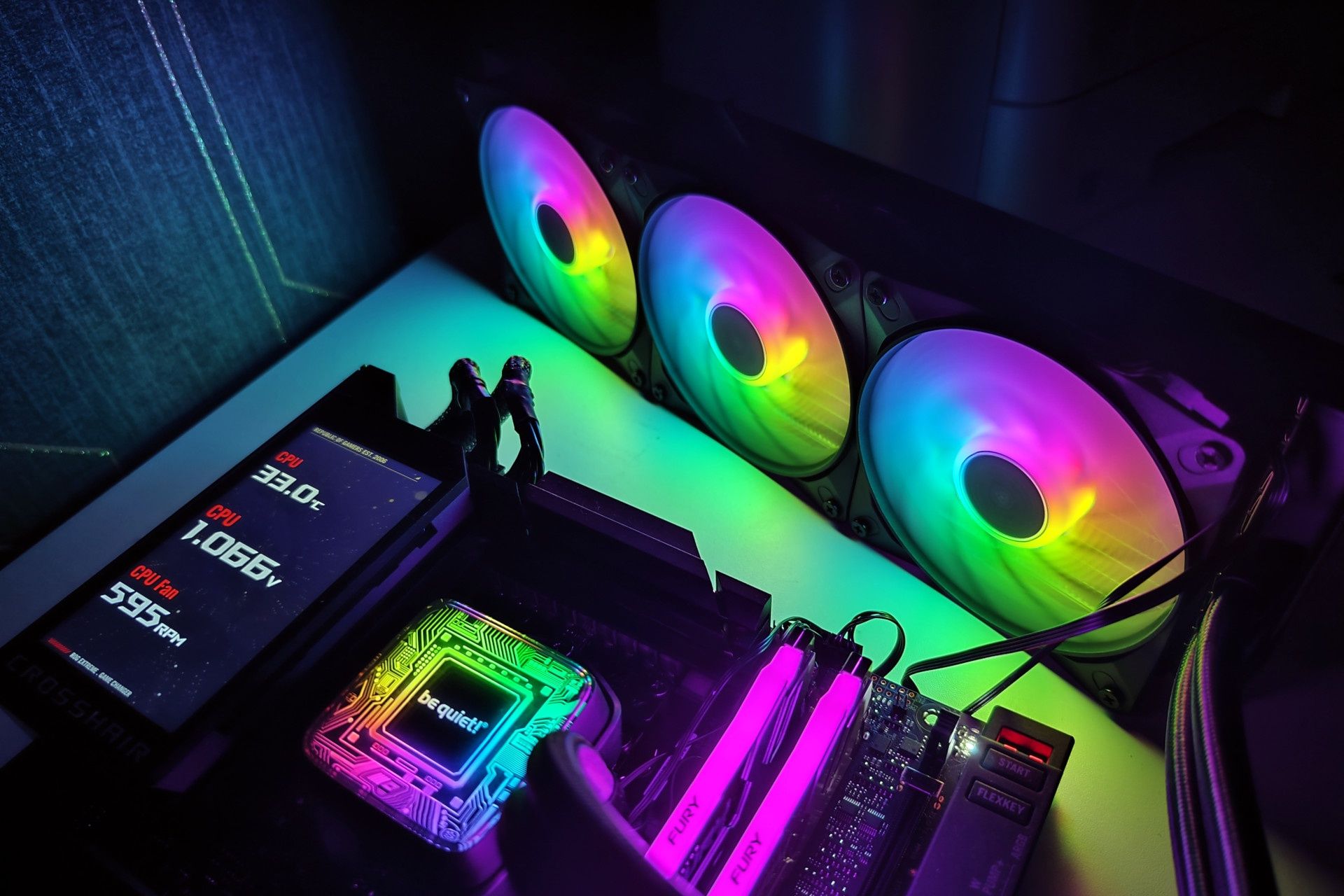 be quiet! Pure Loop 3 LX 360 - podświetlenie ARGB LED