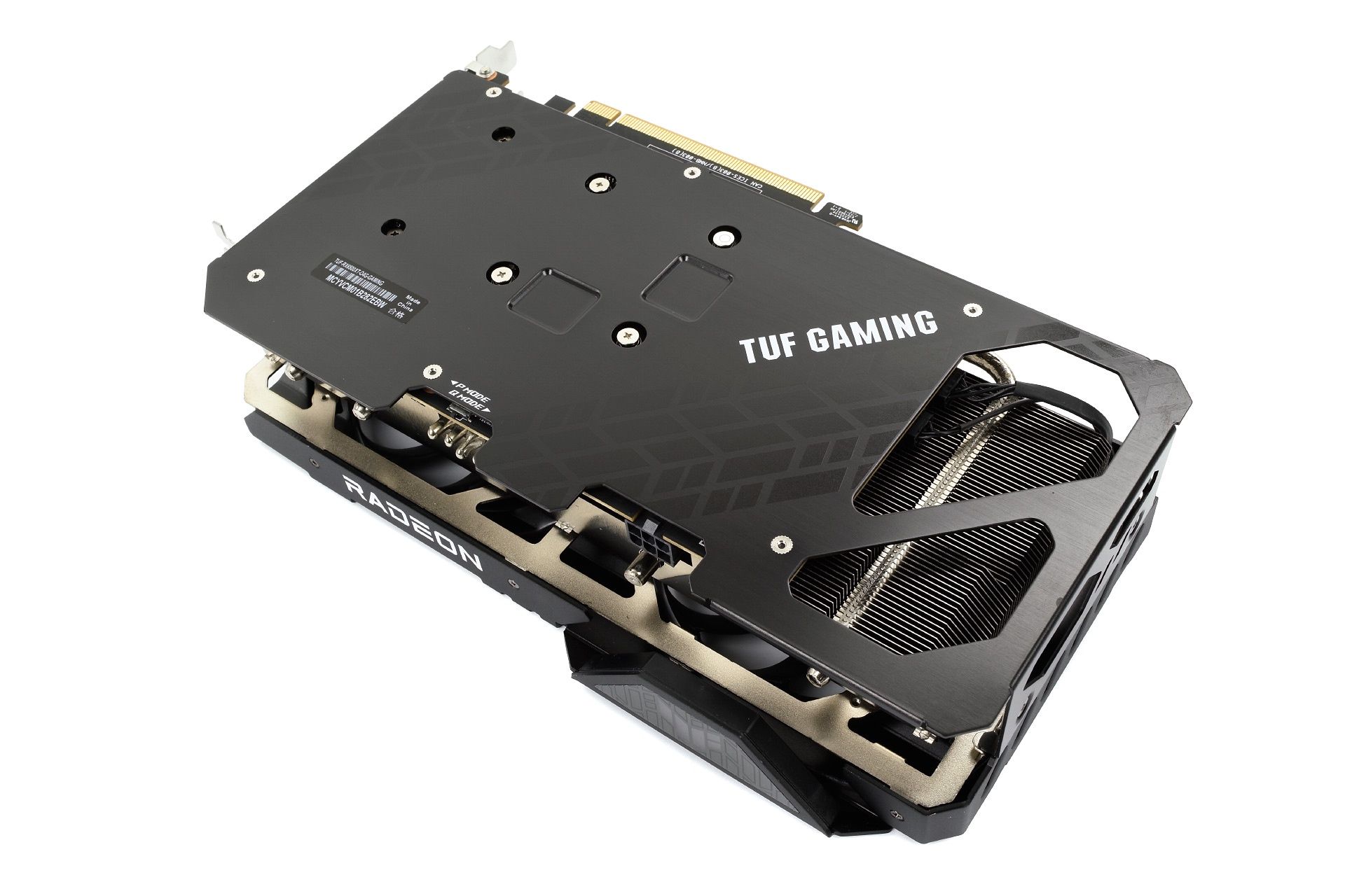 ASUS  Radeon RX 6500 XT Tuf Gaming OC 4GB - backplate