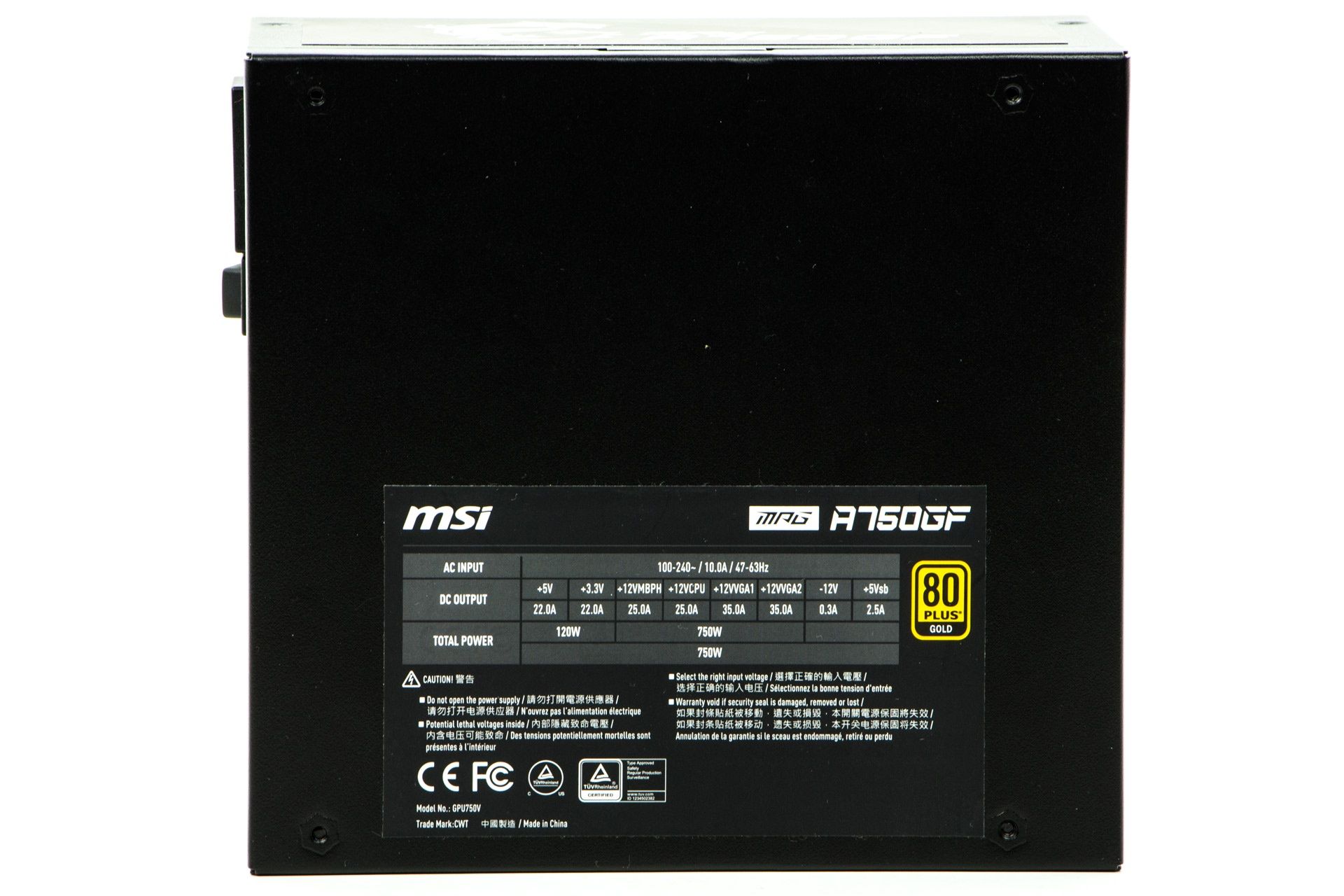 MSI MPG A750GF