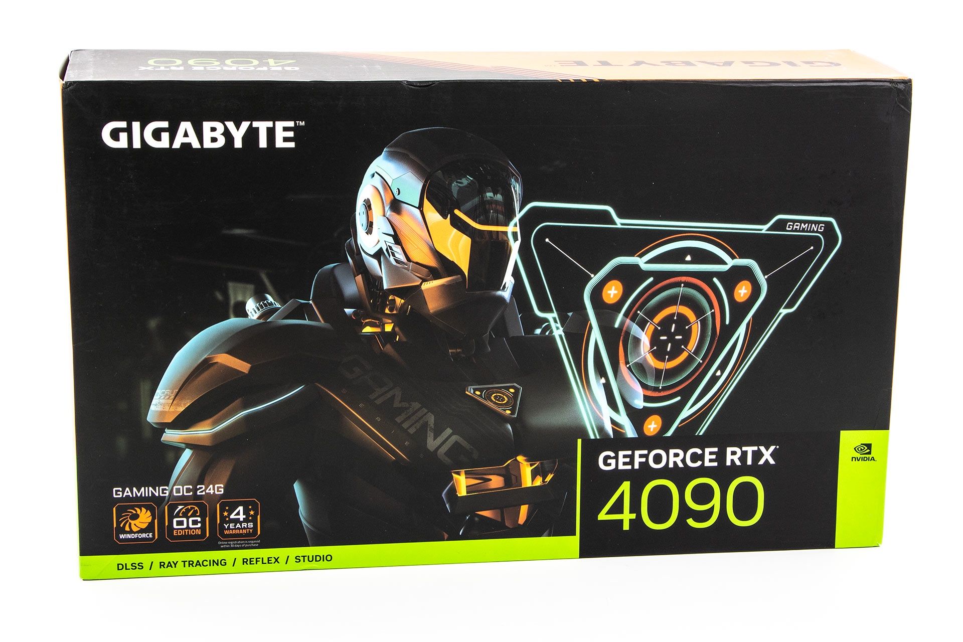 Gigabyte GeForce RTX 4090 Gaming OC 24G - pudełko
