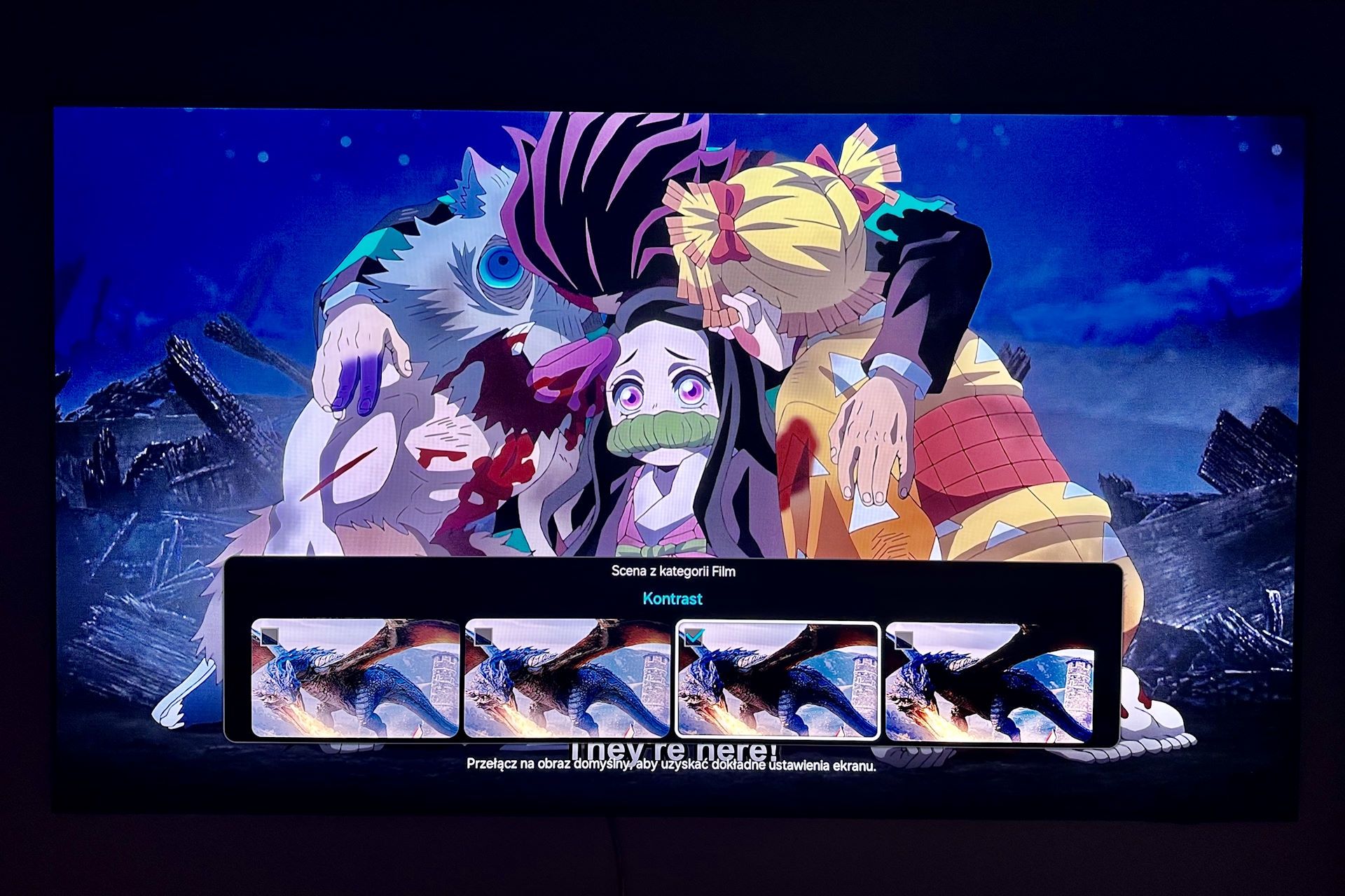 Samsung OLED S95D - kalibracja trybu inteligentnego