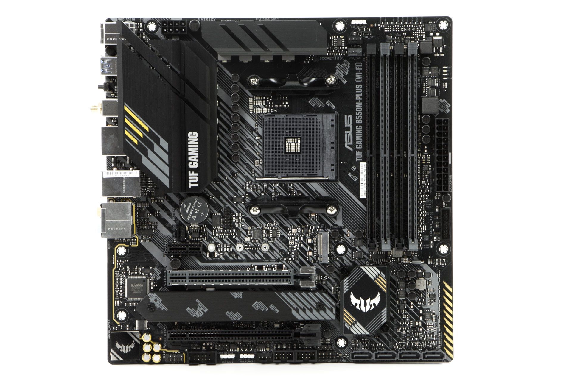 ASUS TUF Gaming B550M-Plus (Wi-Fi) z przodu