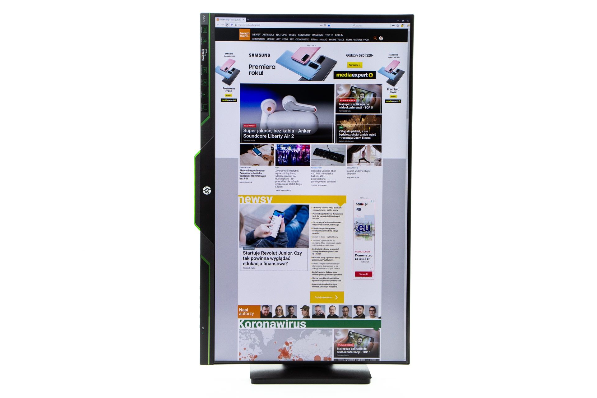HP X27i - rzut okiem