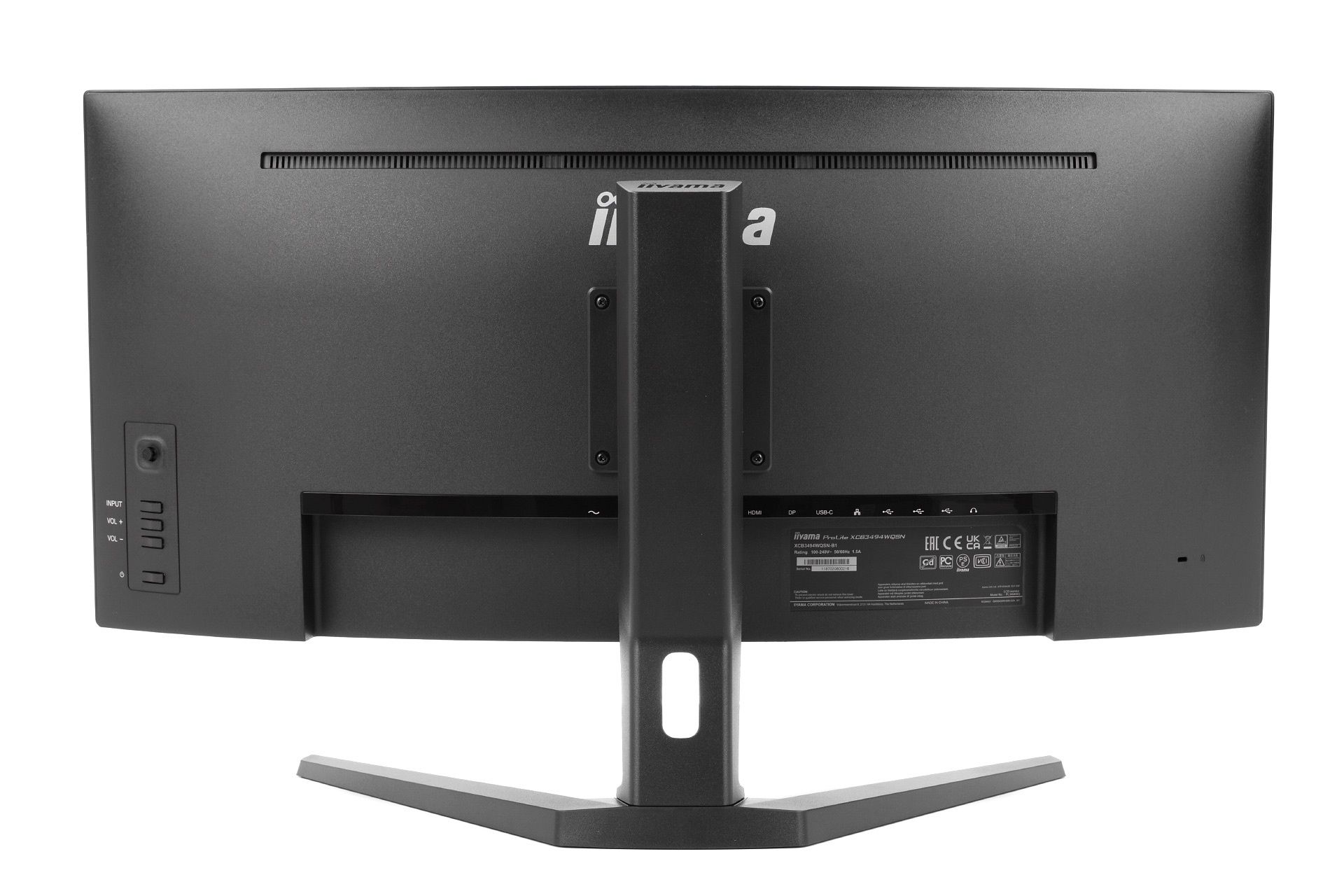 iiyama ProLite XCB3494WQSN - z tyłu