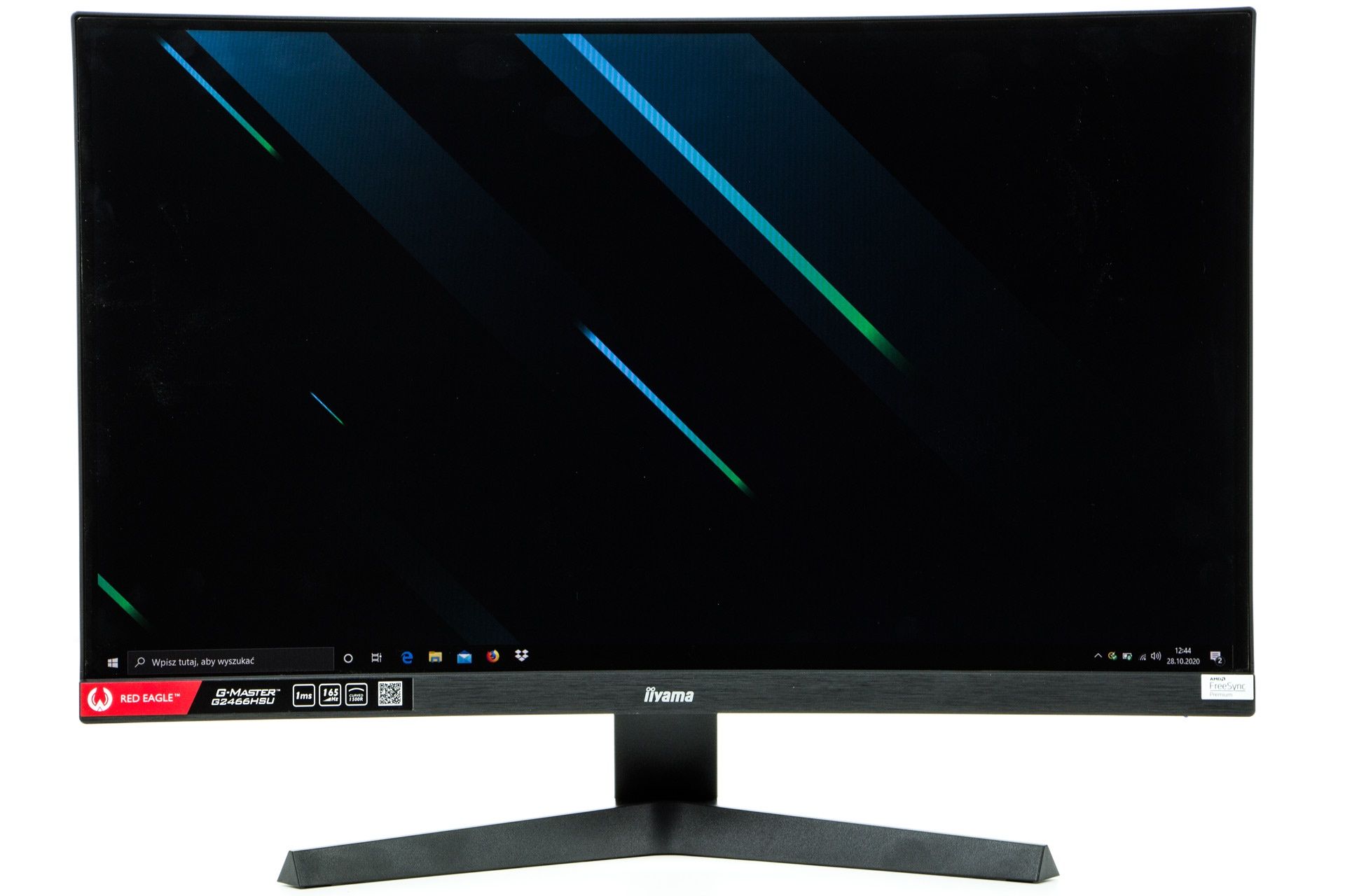 iiyama Red Eagle G-Master G2466HSU - Prezentacja od frontu