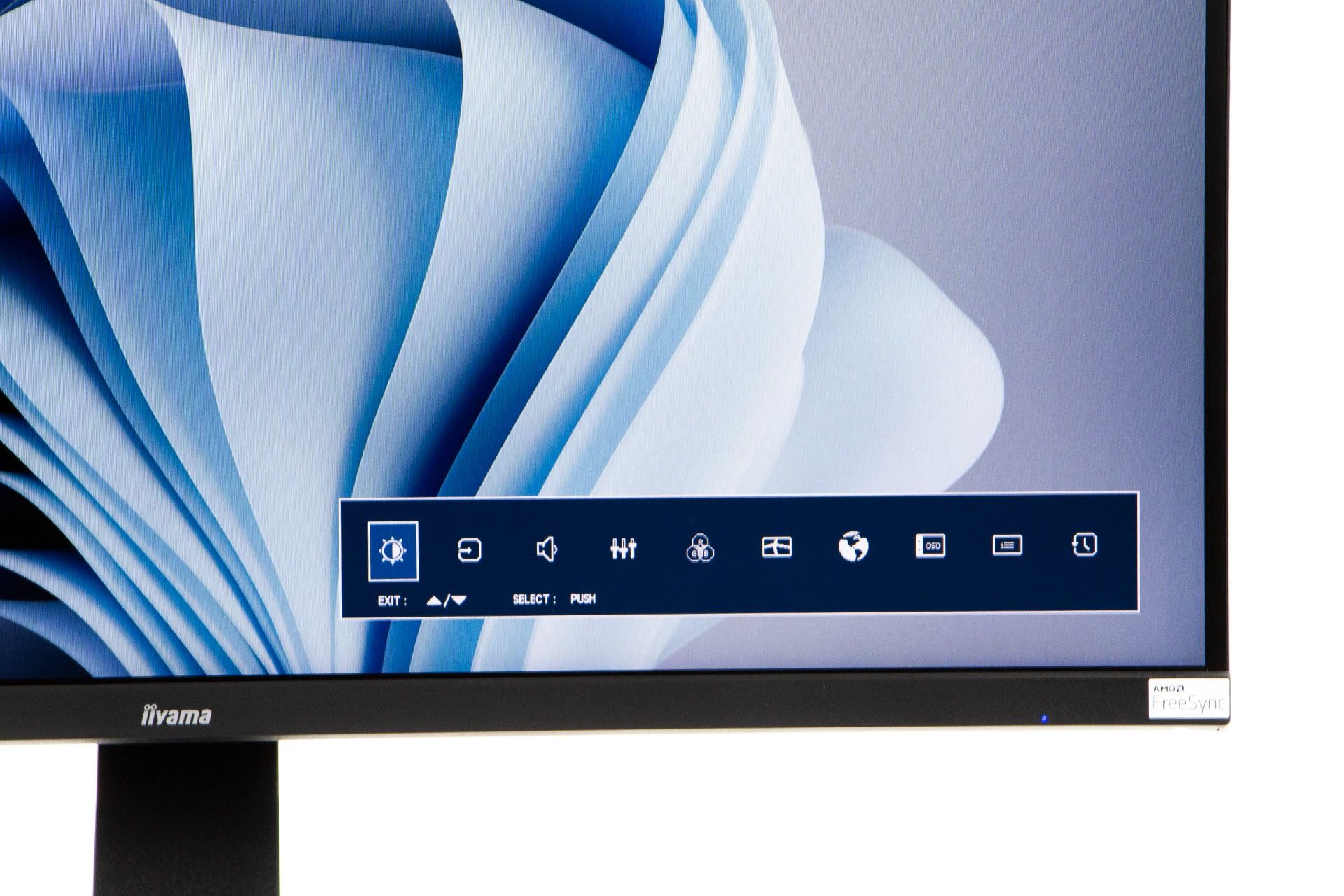 iiyama ProLite XUB2796QSU-B1 - skróty menu