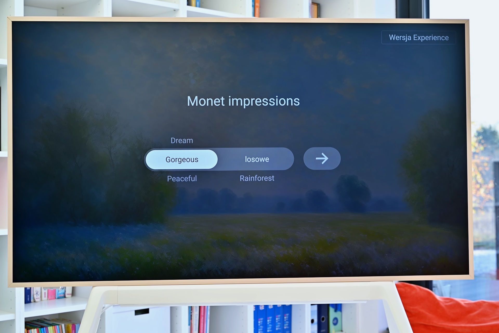 TCL NXTFrame A300 Pro - generowanie obrazków przez AI