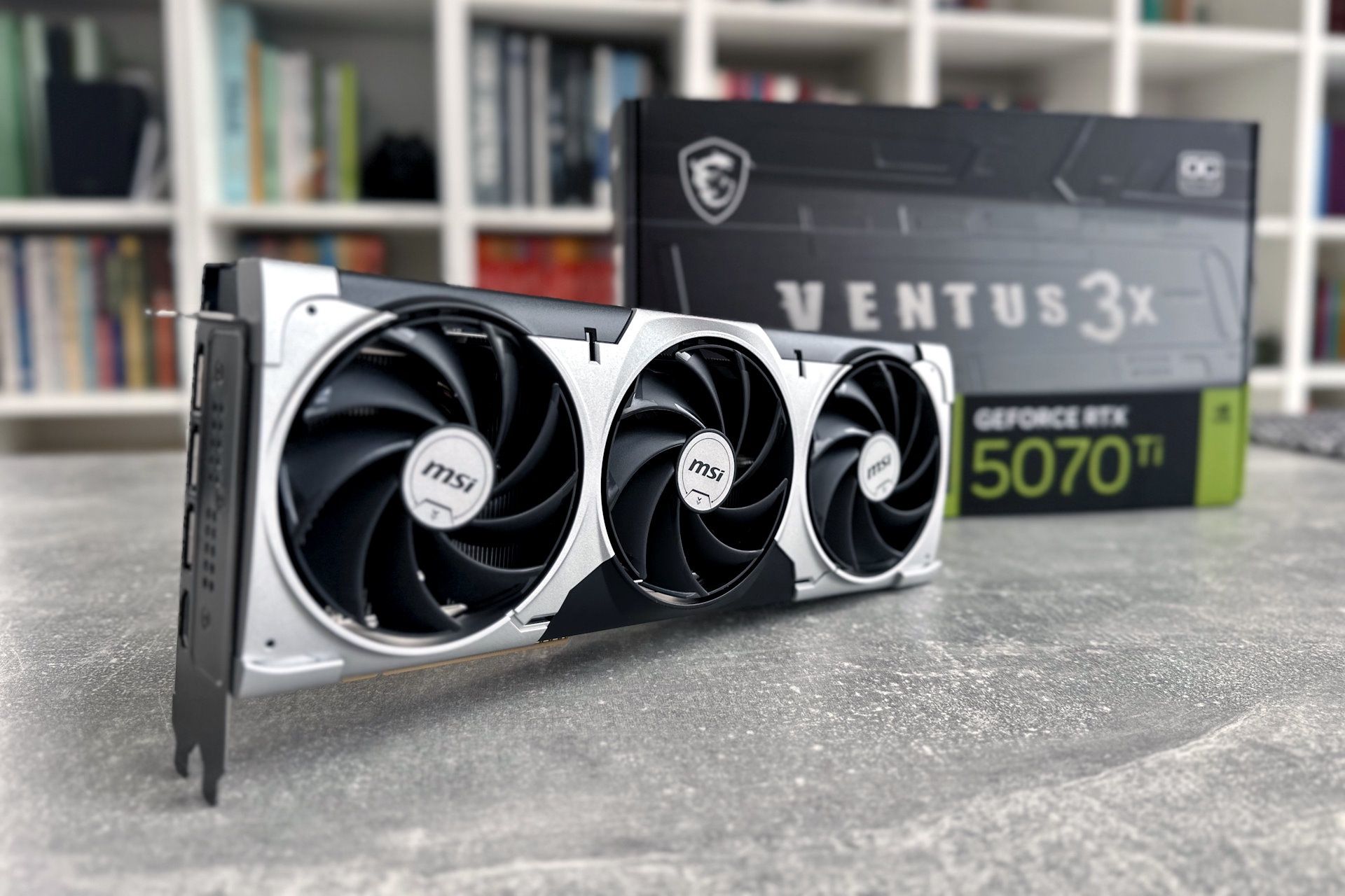 MSI GeForce RTX 5070 Ventus 3X - taka ładna nawet