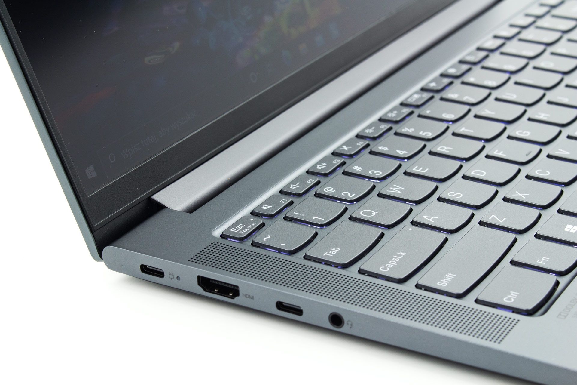 Lenovo Yoga Slim 7 lewy bok