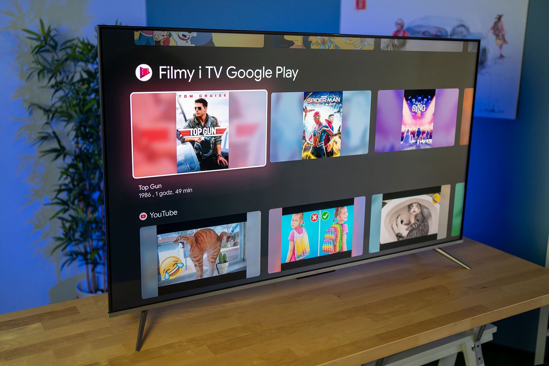 TCL 55C635 - aplikacje