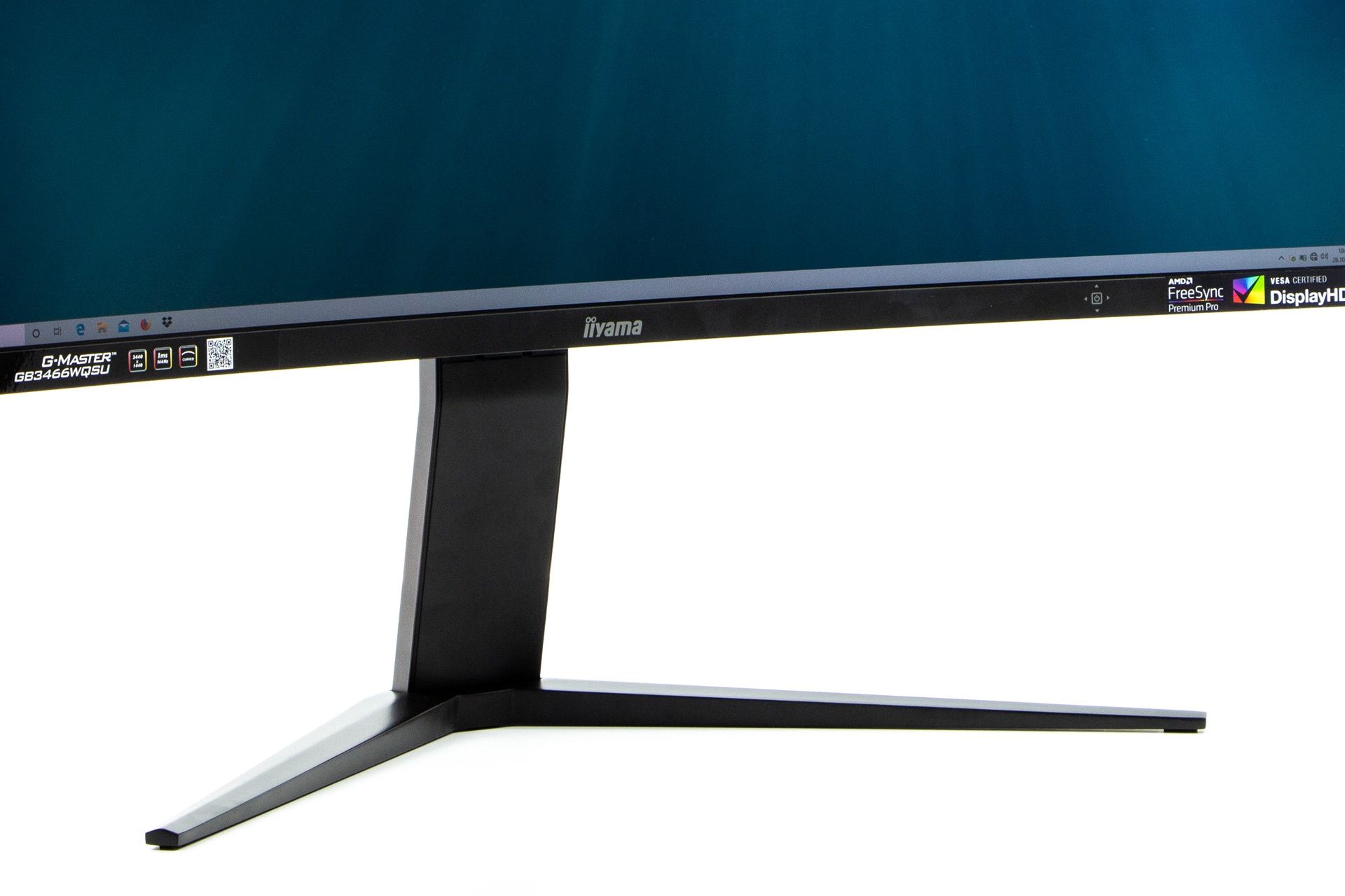 iiyama Red Eagle GB3466WQSU - widok z profilu