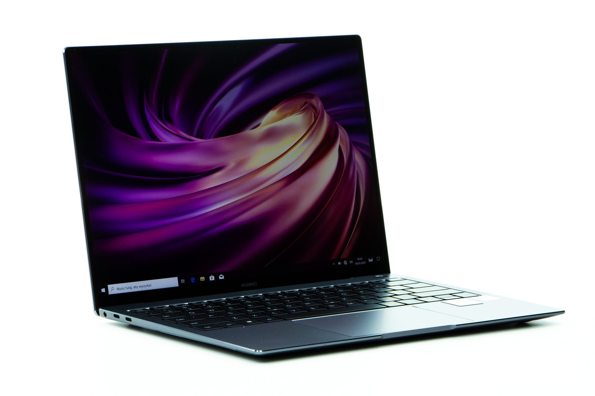 Huawei MateBook X PRO 2020 - po otwarciu pokrywy