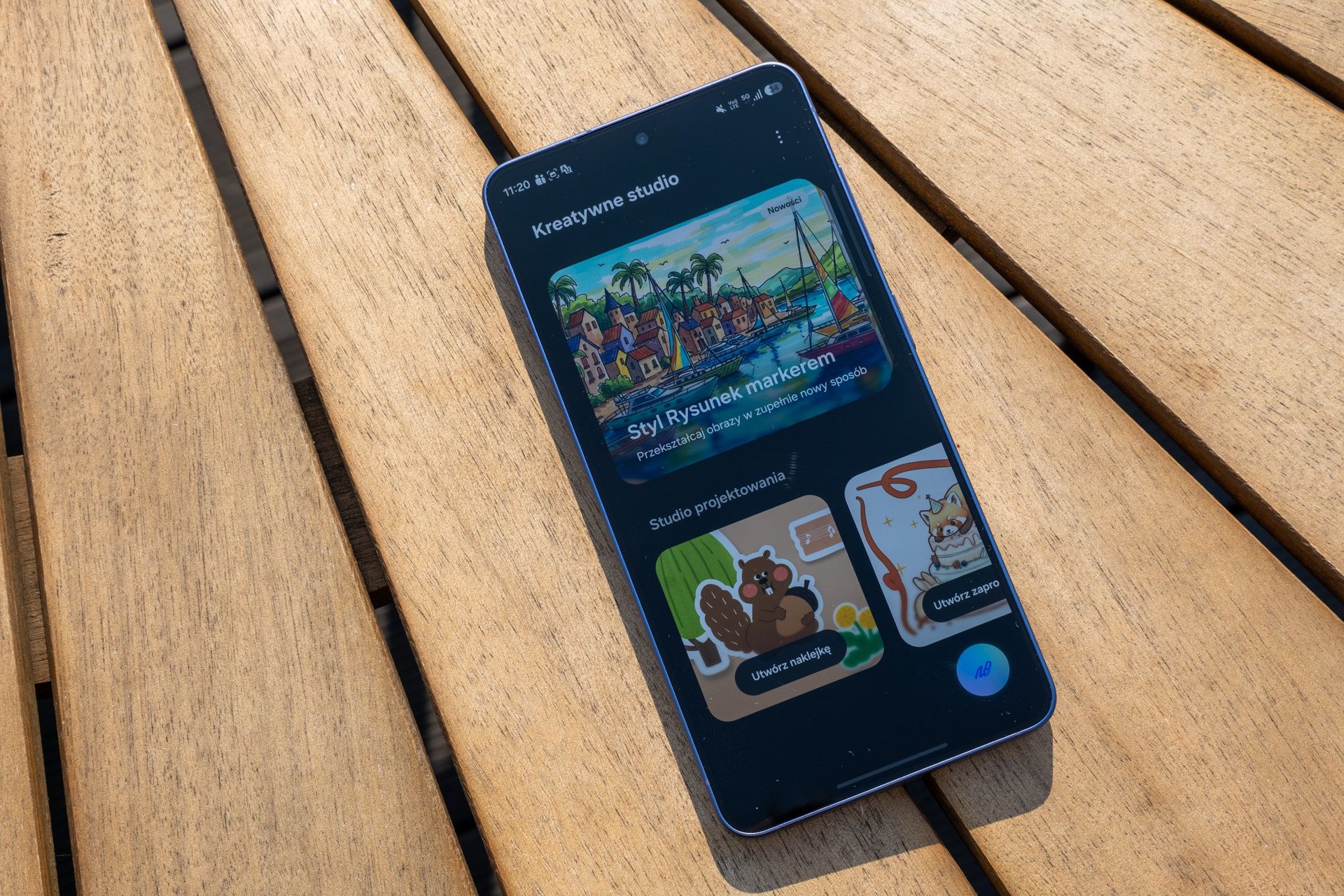 Samsung Galaxy AI - studio edytowania grafik