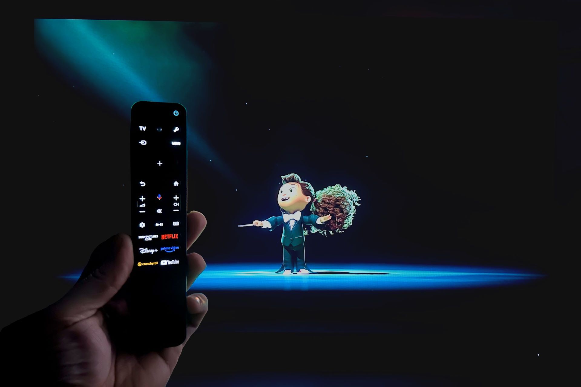Sony Bravia 9 (65XR90) - pilot podświetlenie
