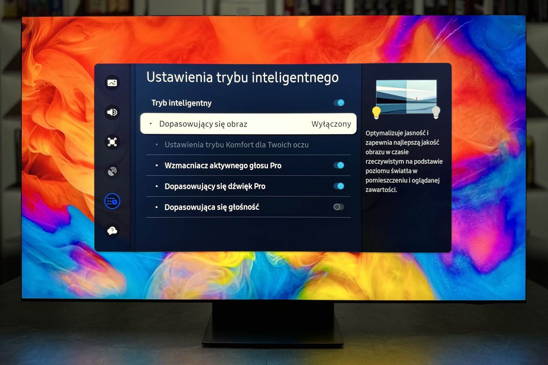 Samsung Excellence Line 8K QN900D - menu inteligentne