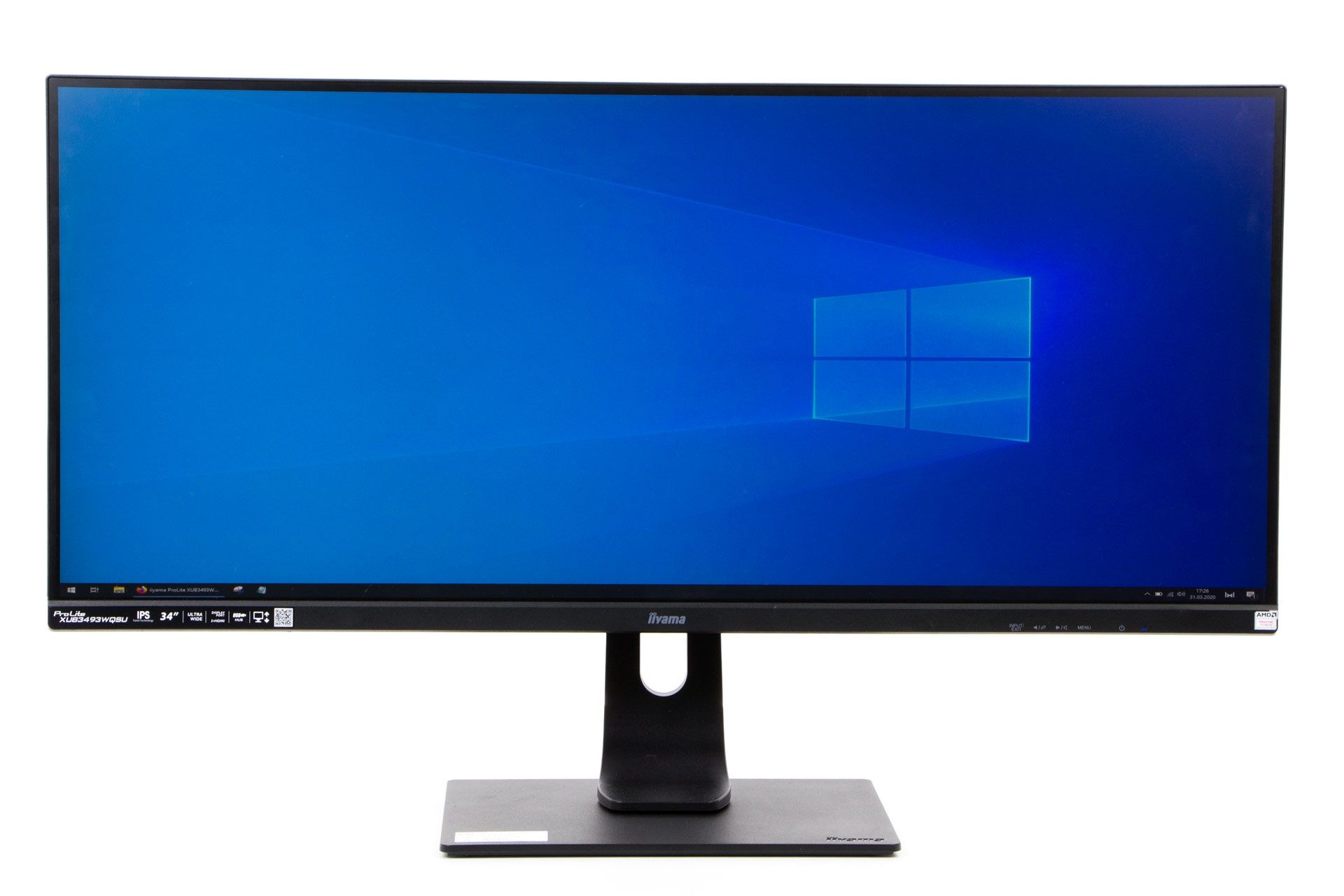 iiyama ProLite XUB3493WQSU - widok od przodu