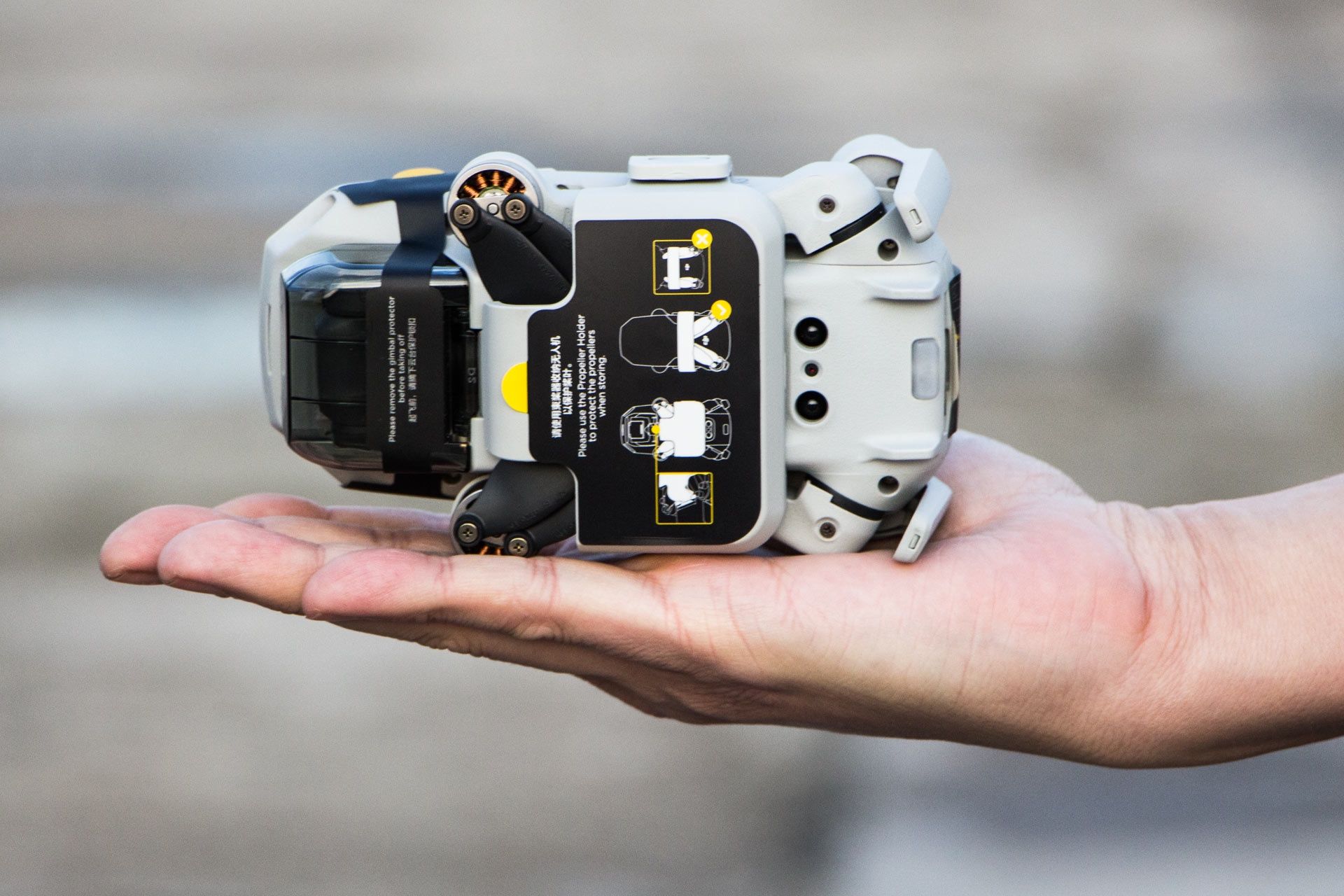 DJI Mini 2 - klamra zabezpieczająca