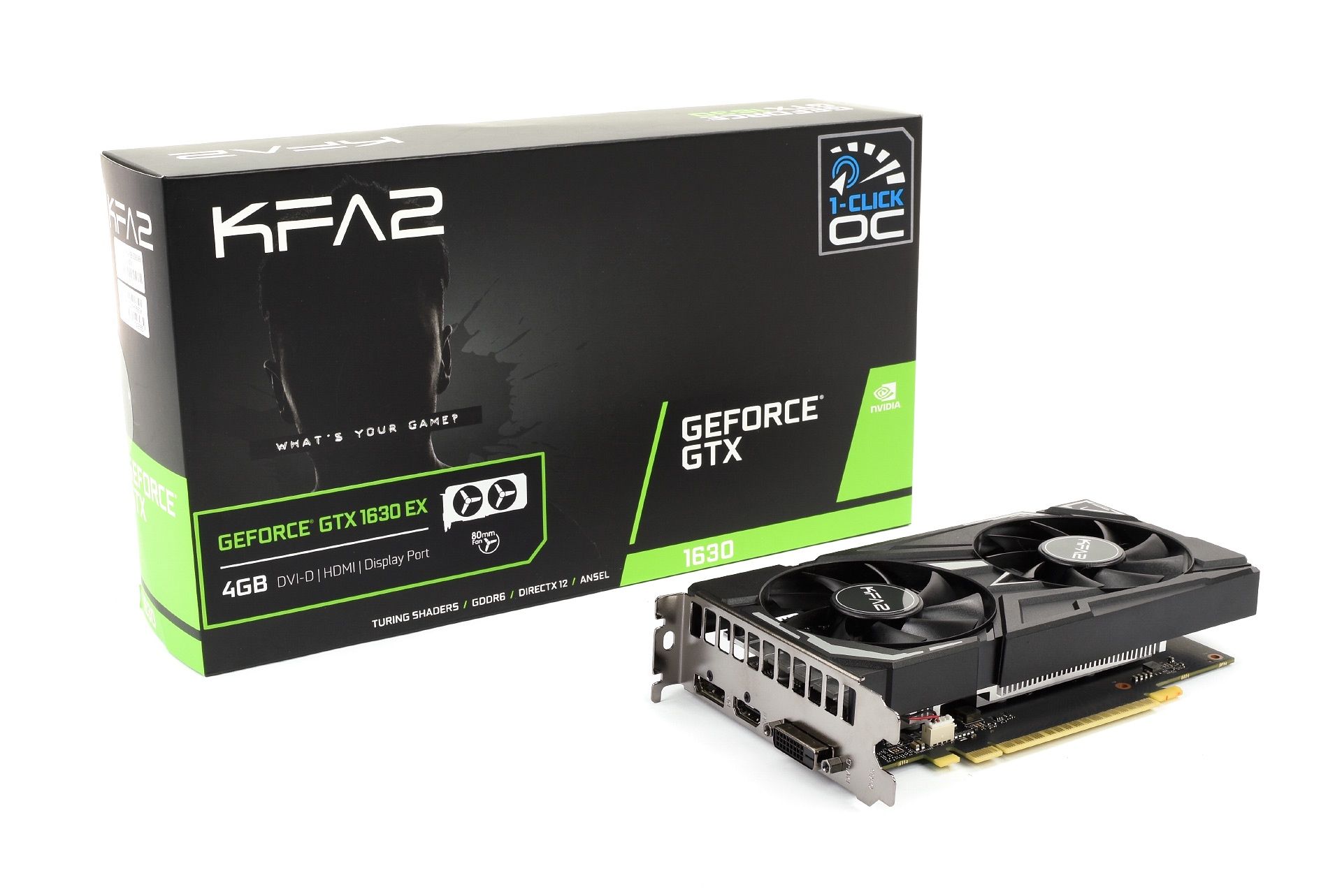 KFA2 GeForce GTX 1630 EX Gamer - z opakowaniem