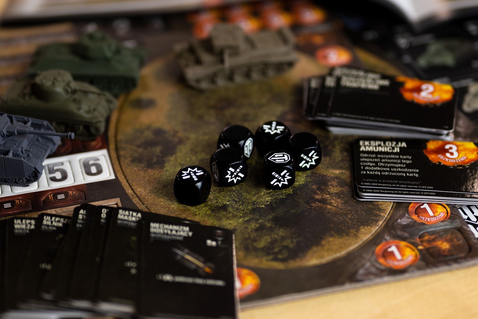 World of Tanks: Gra Figurkowa - kostki