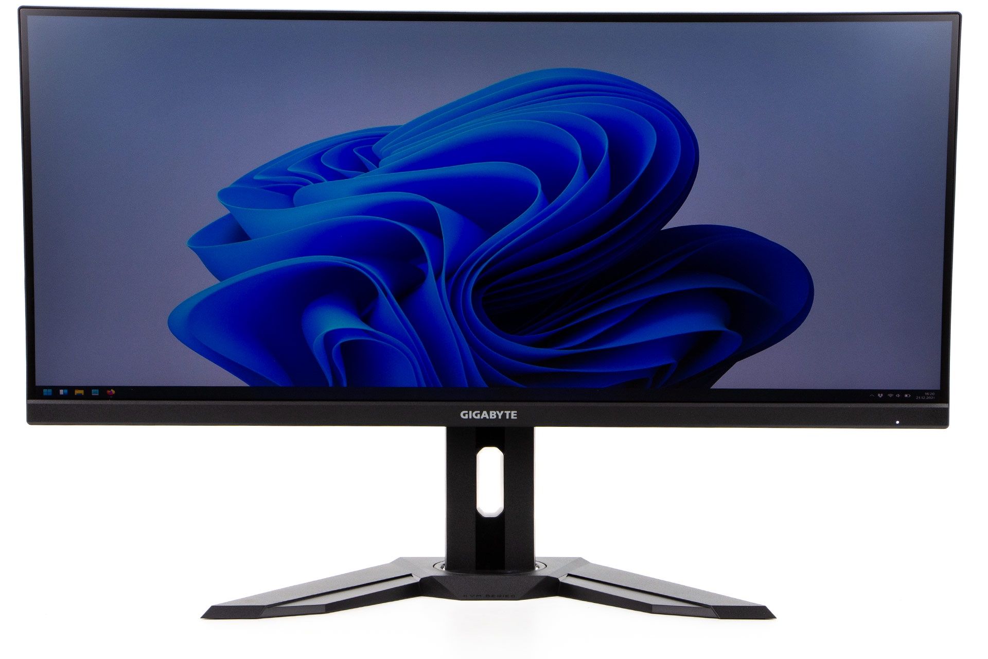 Gigabyte M34WQ - z przodu
