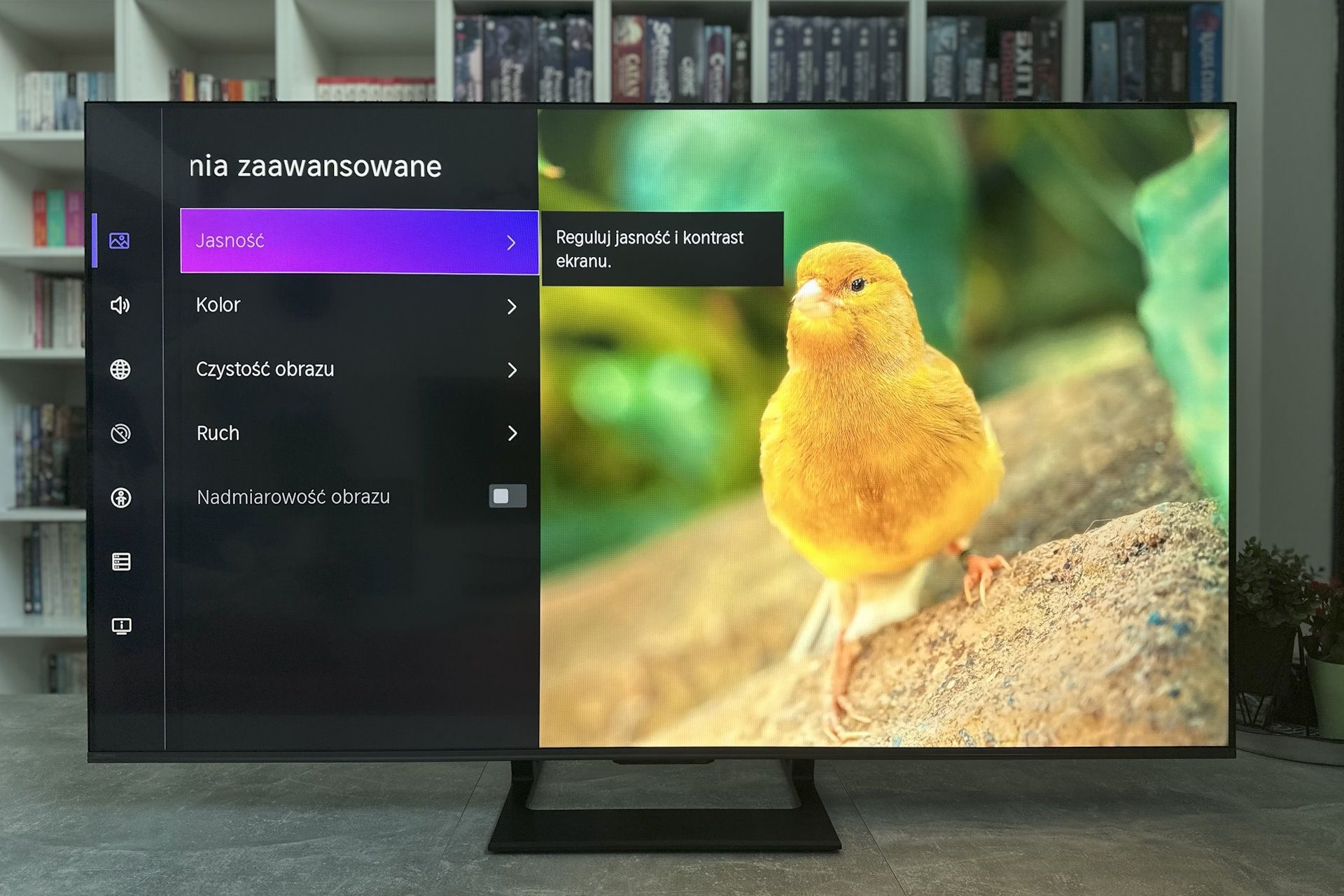 Hisense ULED 65U78Q - zaawansowane ustawienia obrazu