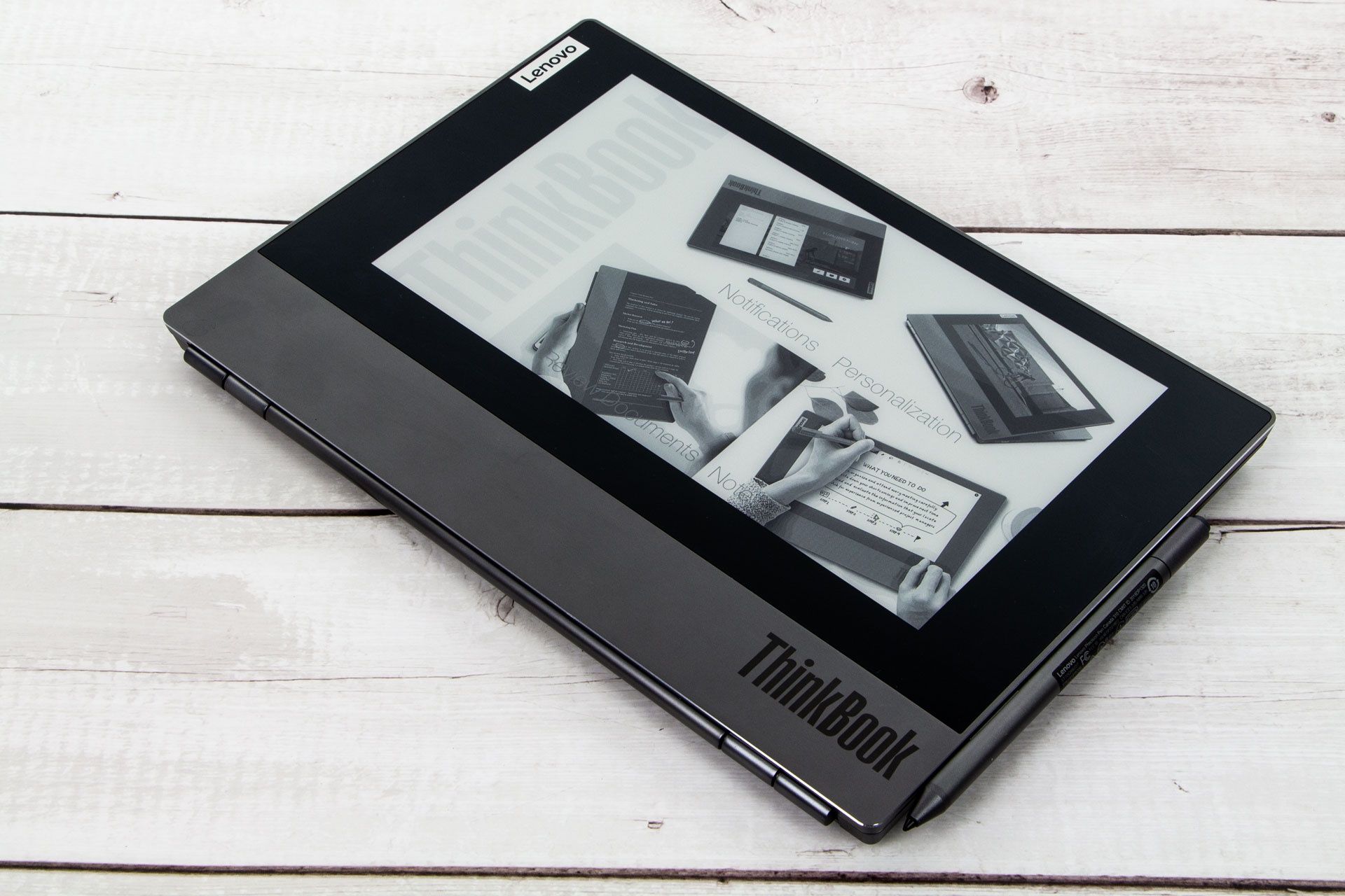 Lenovo ThinkBook Plus ekran E-ink