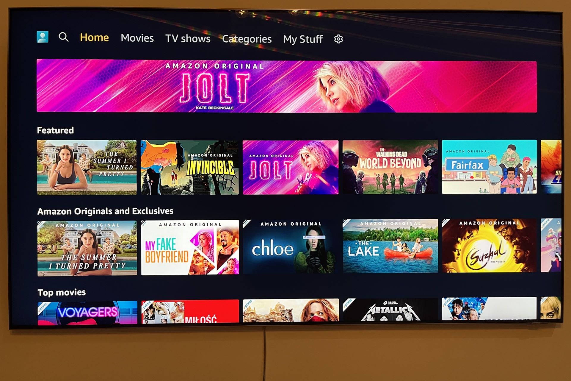 Samsung Neo QLED QN95B - refleksy