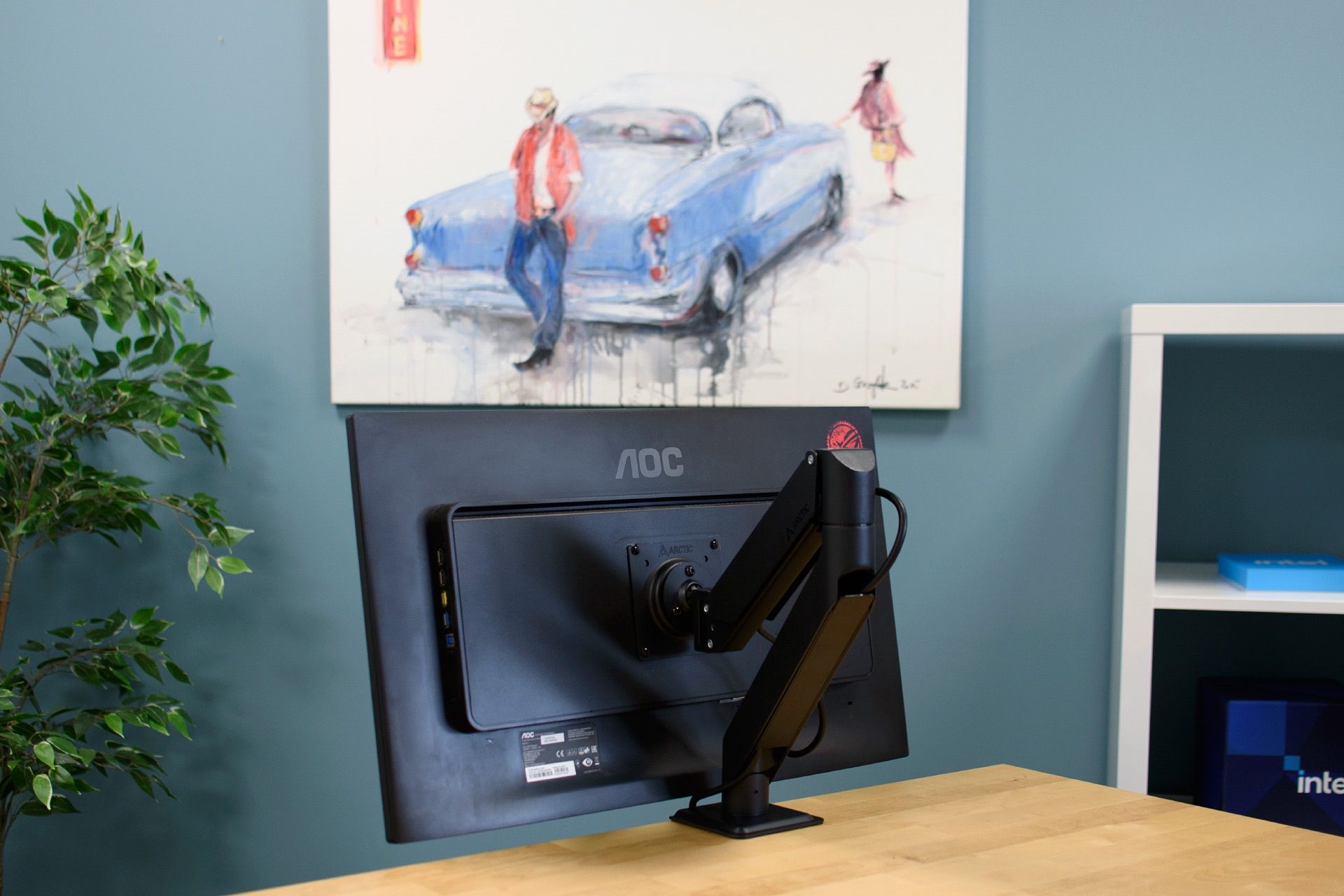 Arctic X1-3D położenie monitora