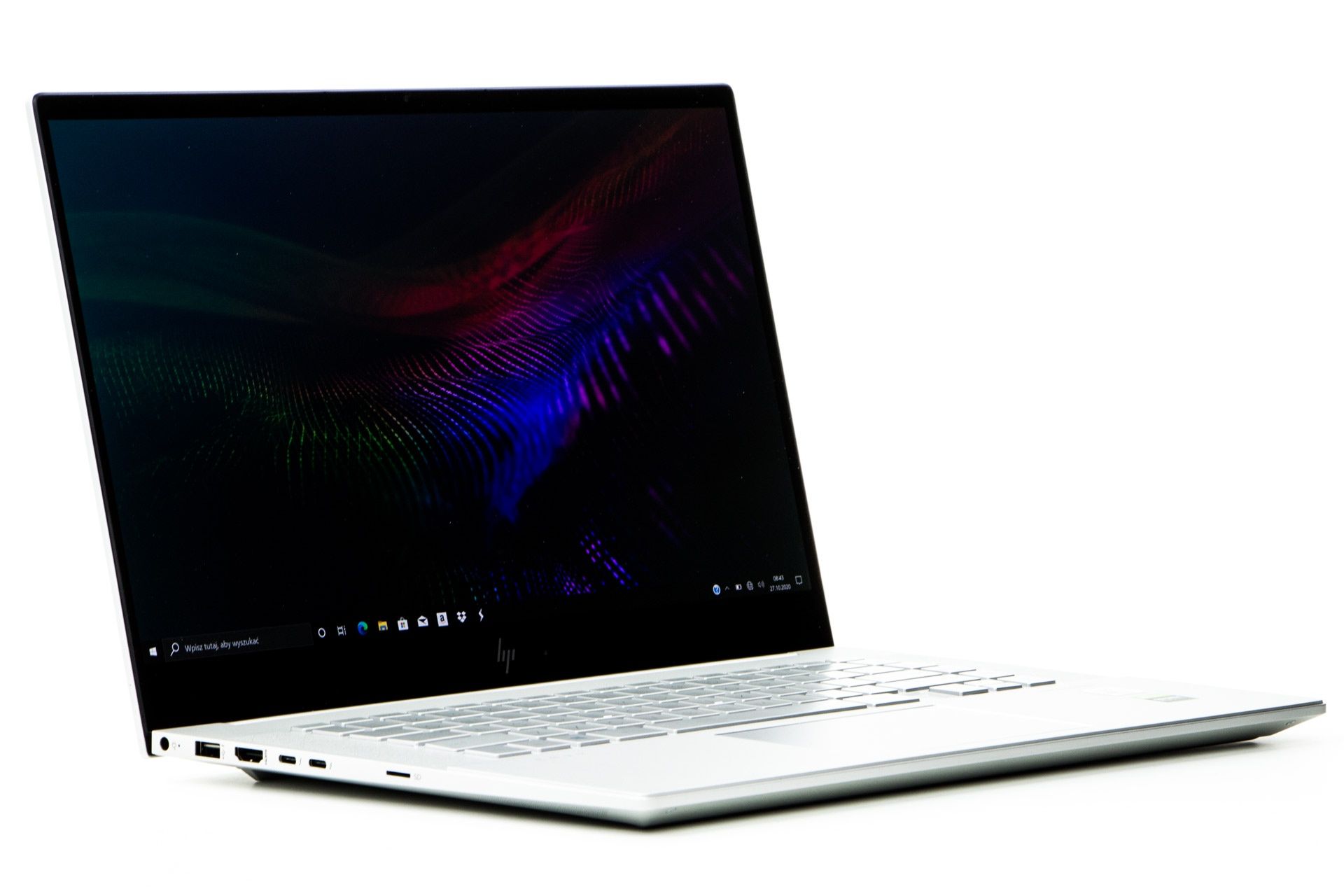 HP ENVY 15 OLED - widok z profilu