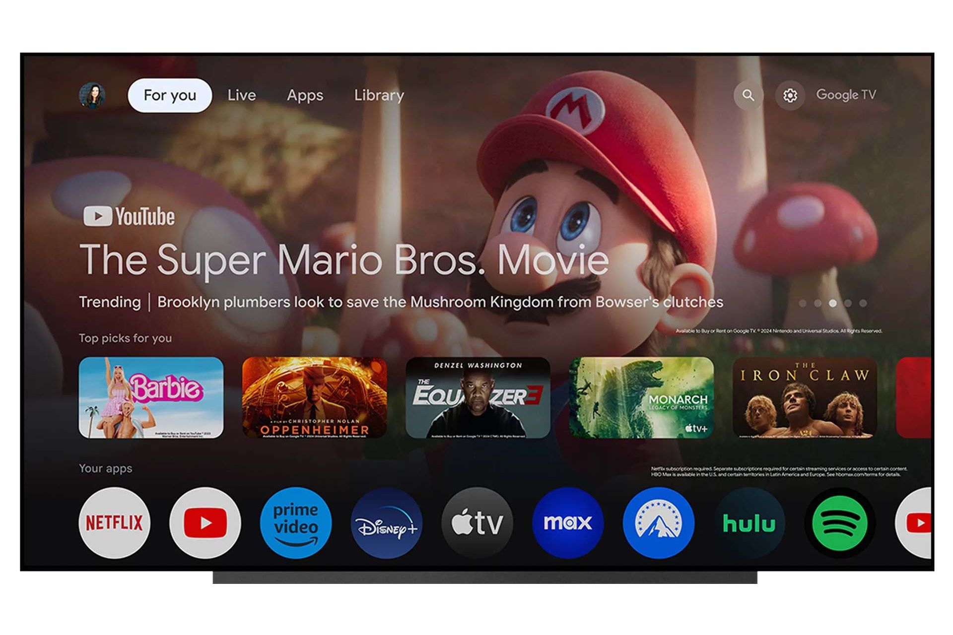 Telewizor 65 cali - Smart TV