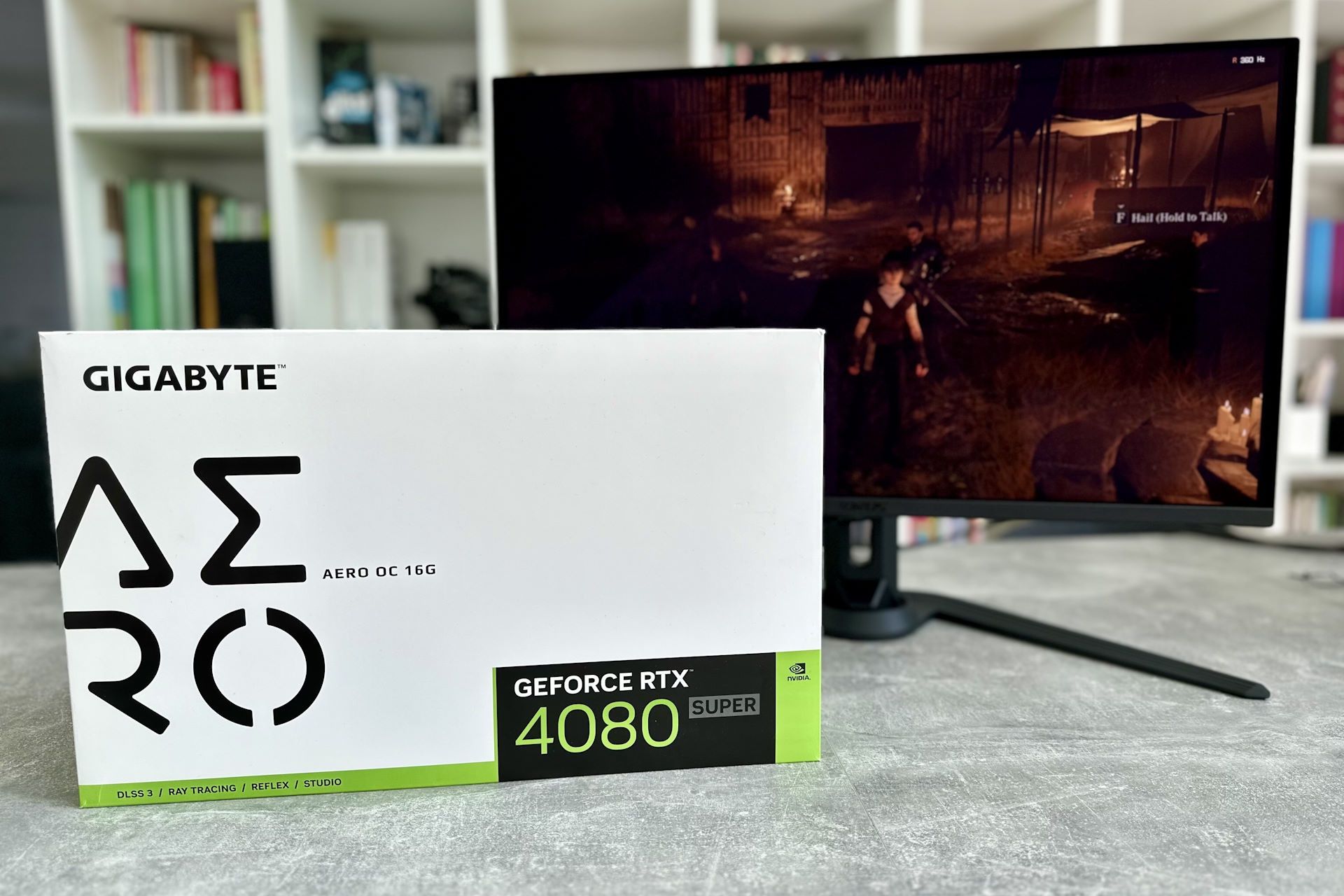 Gigabyte GeForce RTX 4080 Super AERO - opakowanie