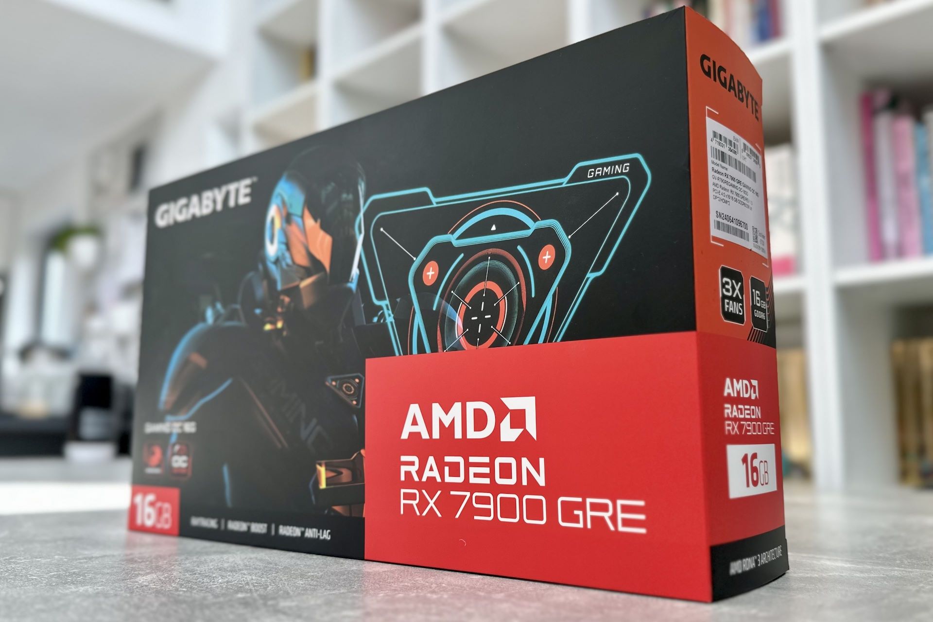 Gigabyte Radeon RX 7900 GRE Gaming OC - pudełko