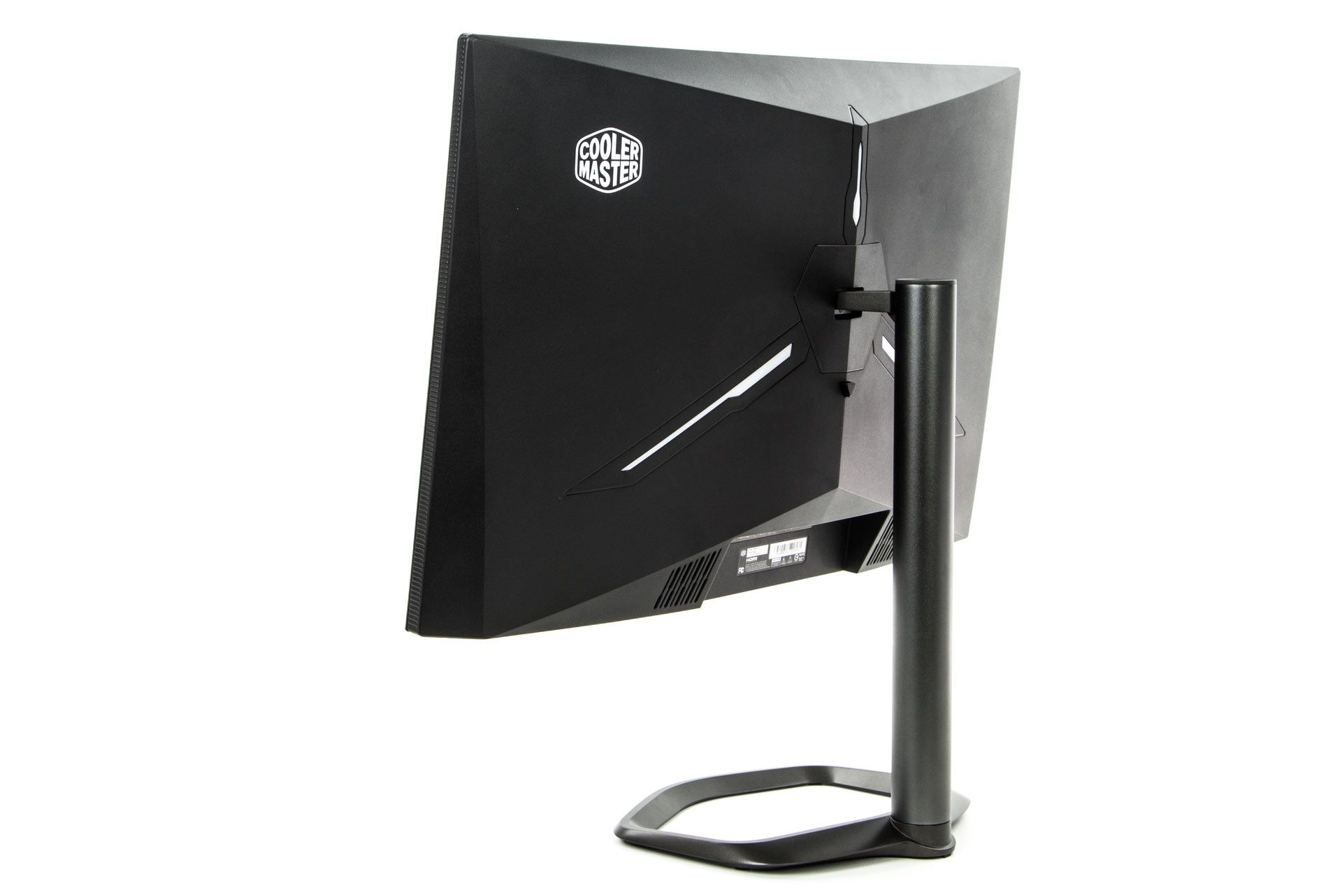 Cooler Master GM27-CF - od tyłu z profilu