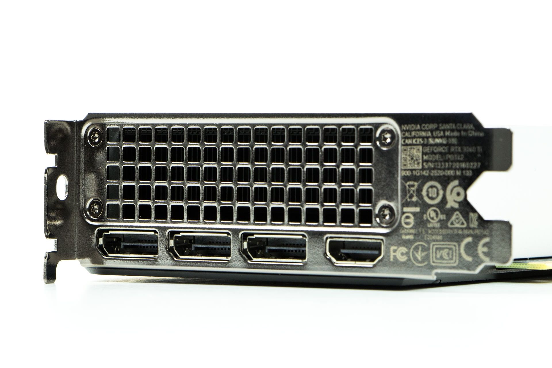 NVIDIA GeForce RTX 3060 Ti - porty