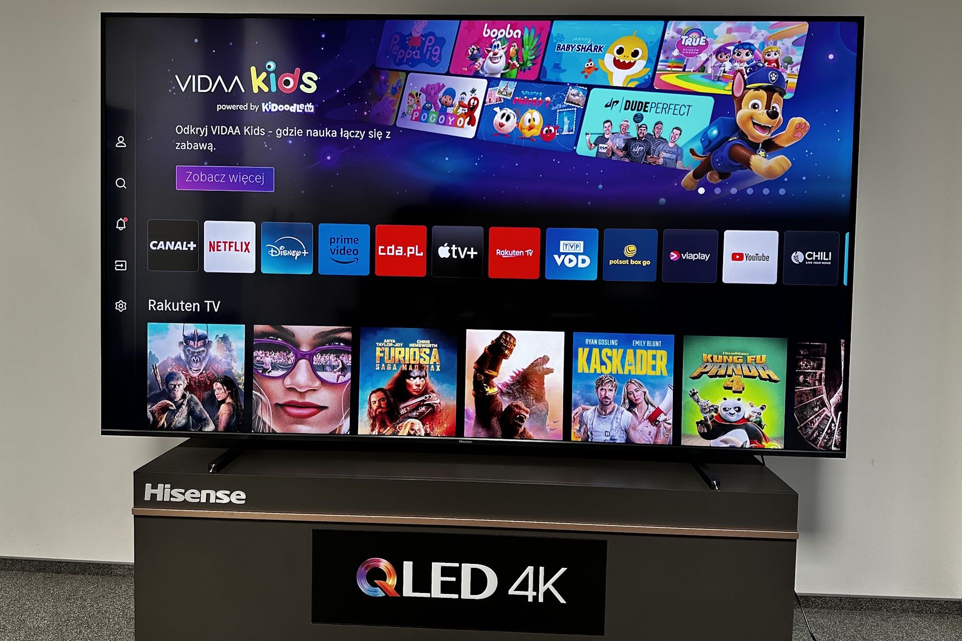 Hisense 100E7NQ PRO - VIDAA U7.6