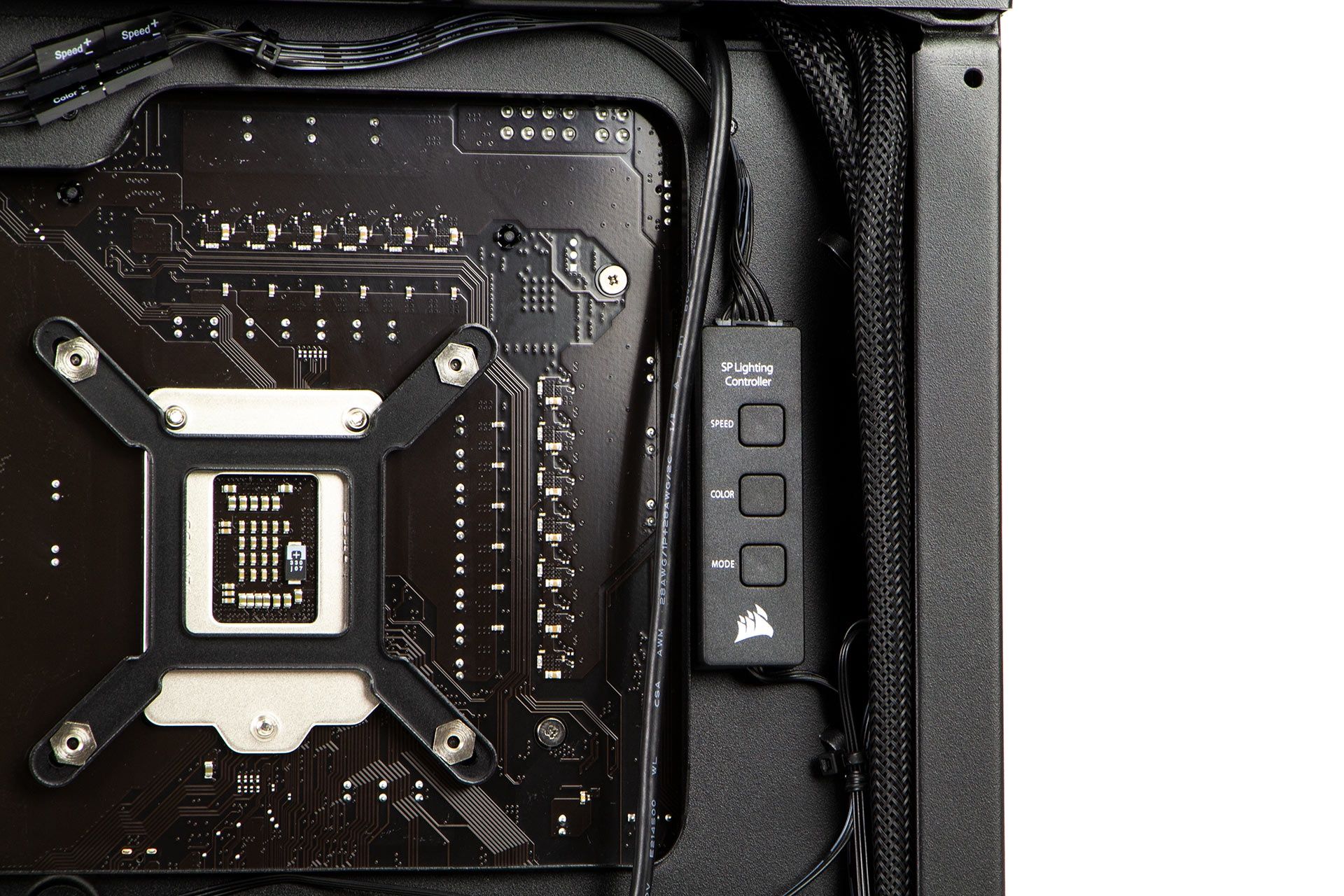 Optimus E-Sport Extreme GZ590T - kontroler podświetlenia i obudowy