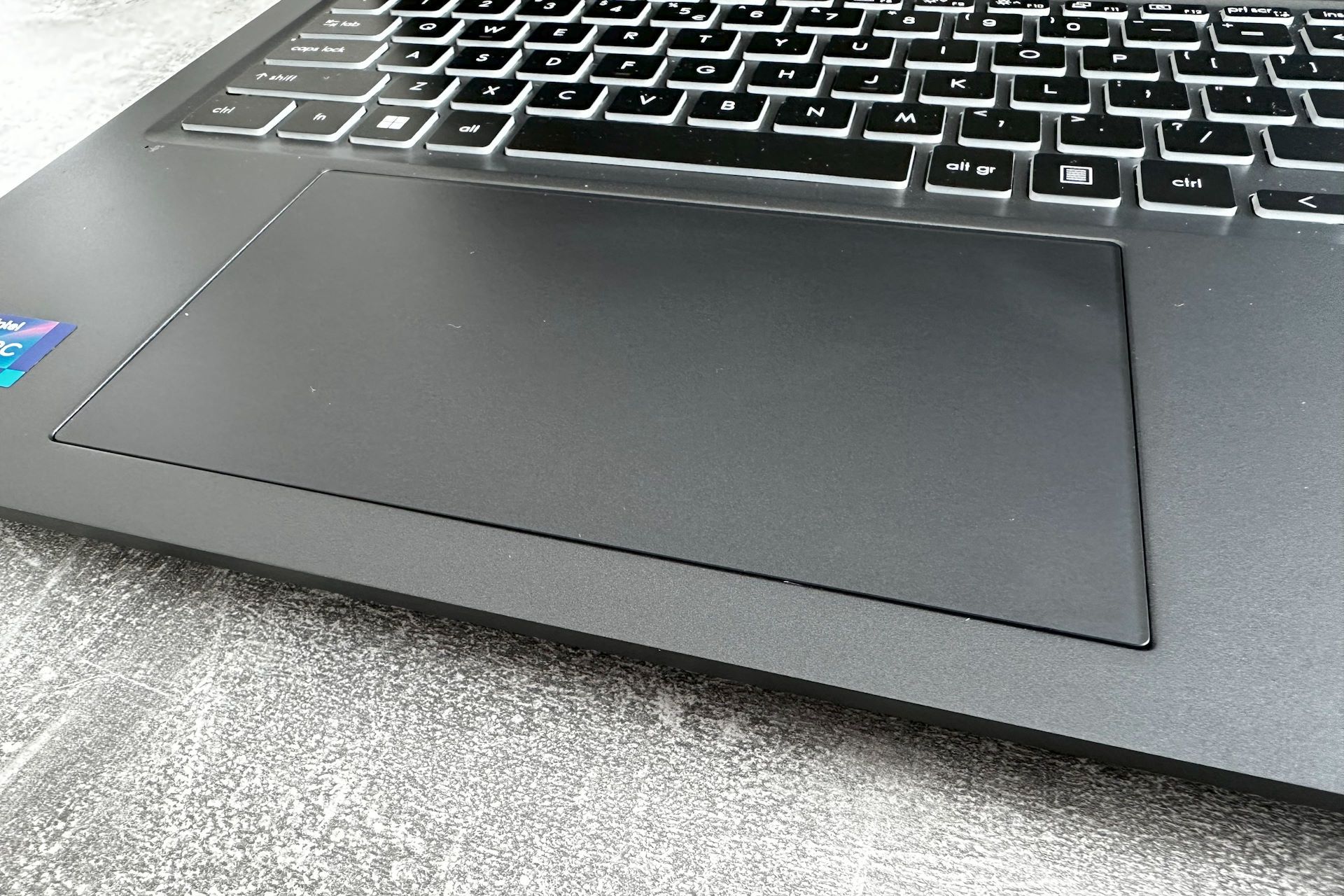 MSI Prestige 16 AI Evo - touchpad
