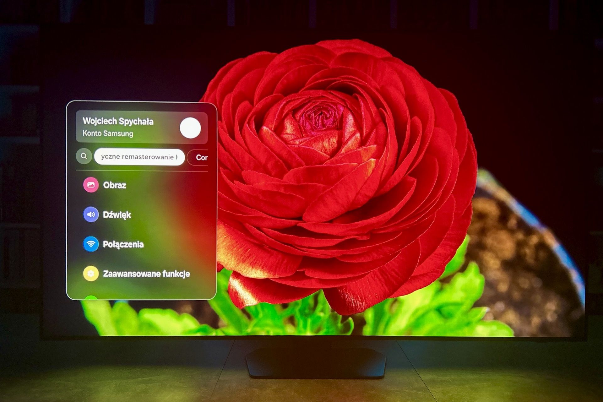 Samsung Neo QLED 65QN92F - menu ustawień