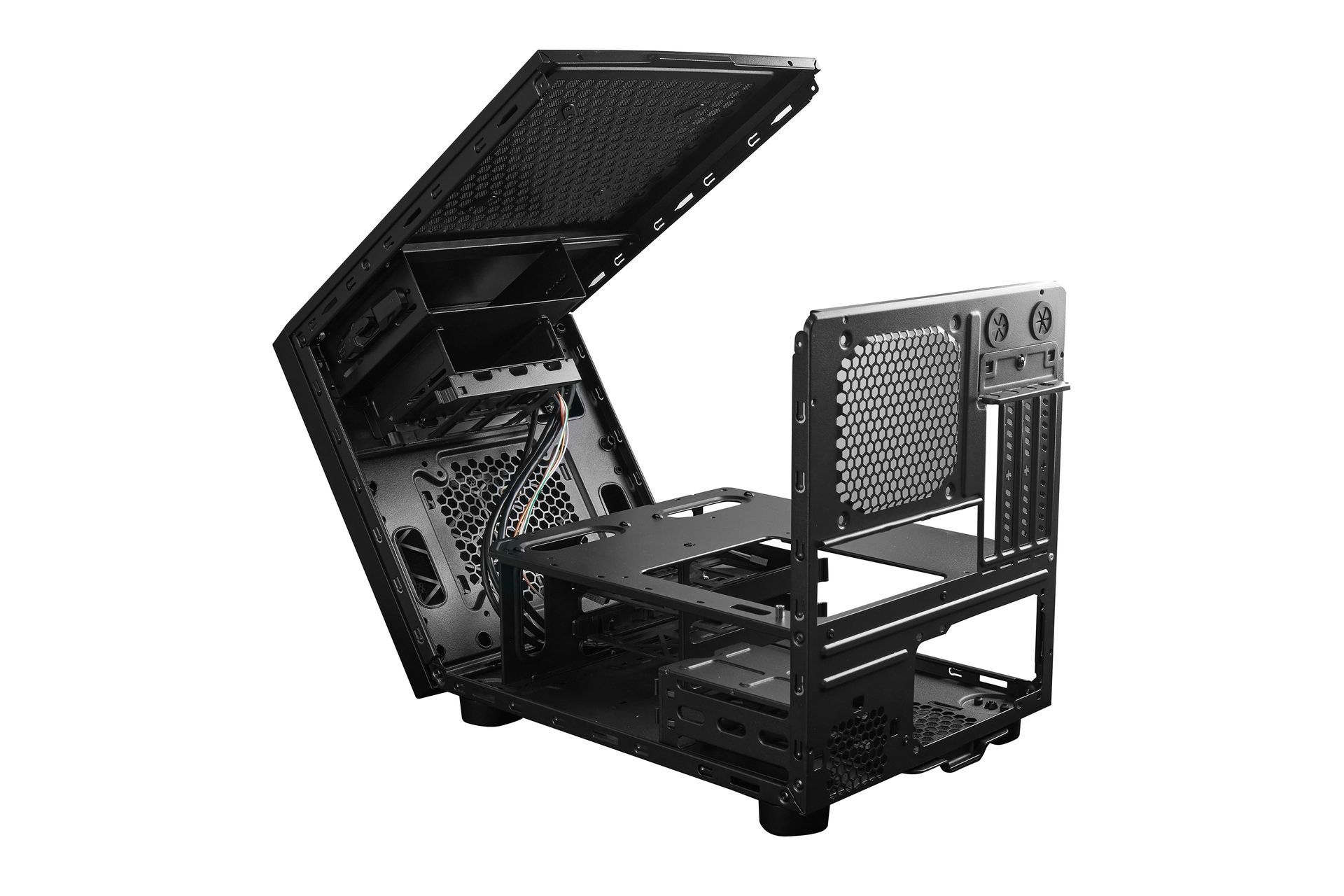 Chieftec Mesh CI-02B-OP - montaż podzespołów