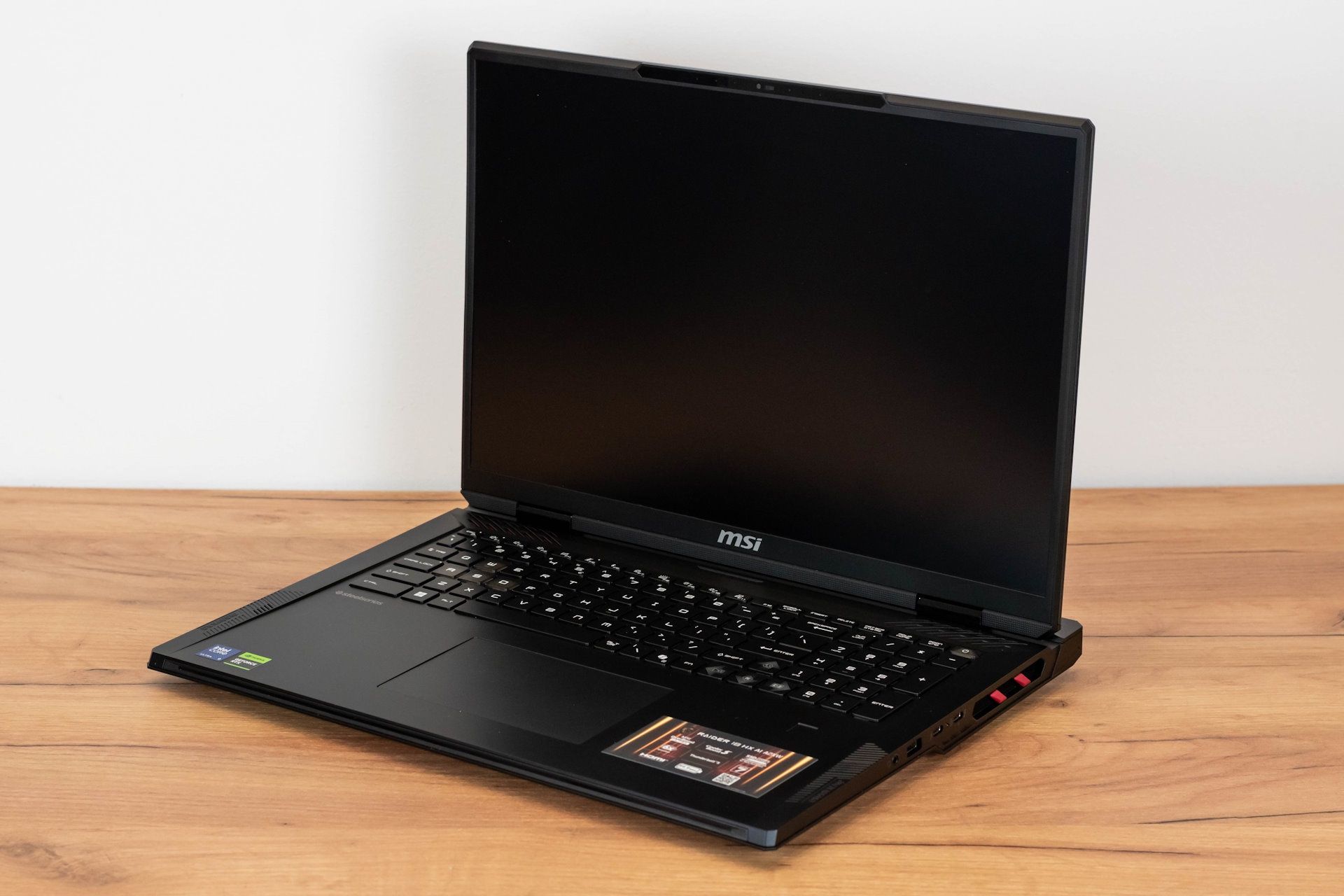 MSI Raider 18 HX AI - taki piękny