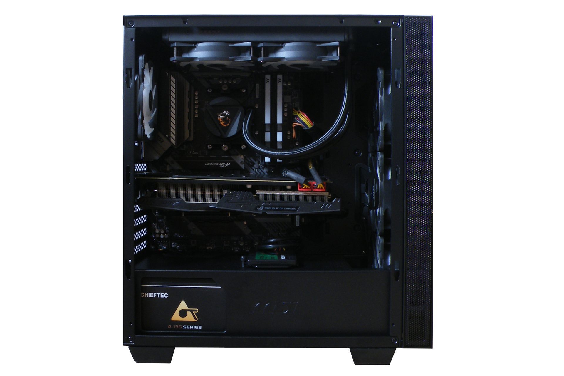 MSI MPG Sekira 100R - montaż podzespołów