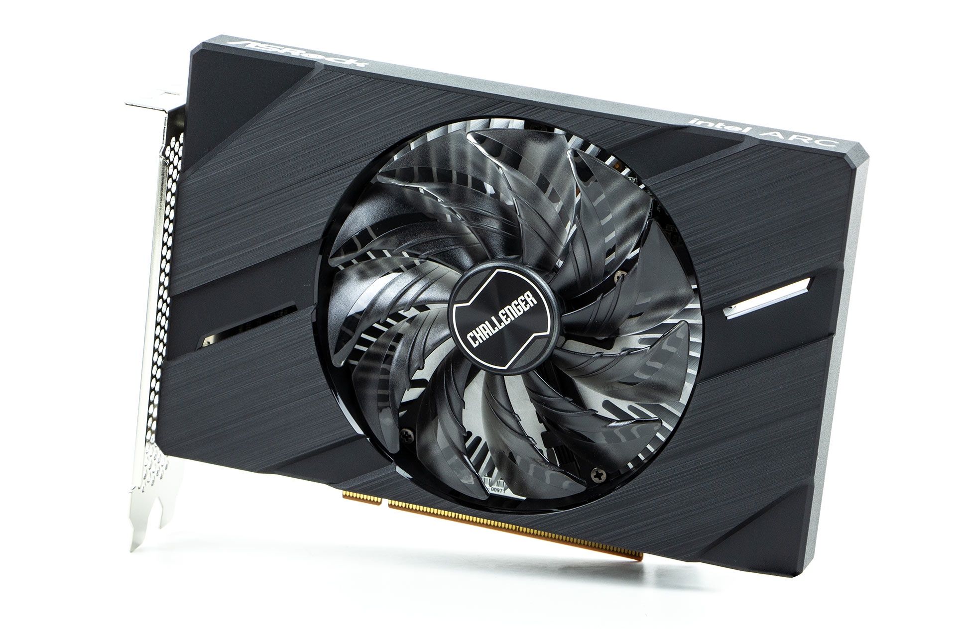 ASRock ARC A380 Challenger ITX - z boku