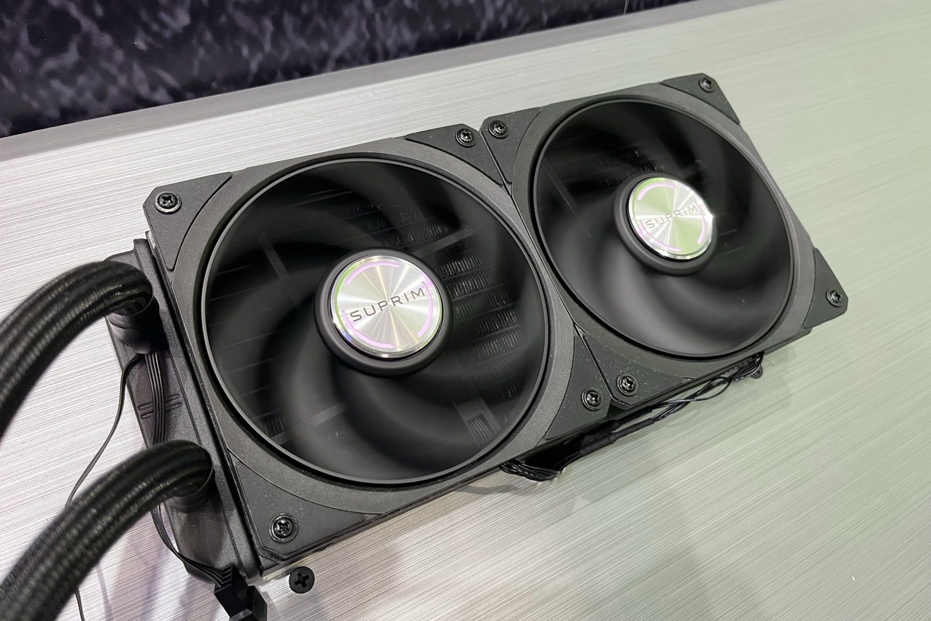 MSI na Computex 2023 - nieruchomy środek wentylatora